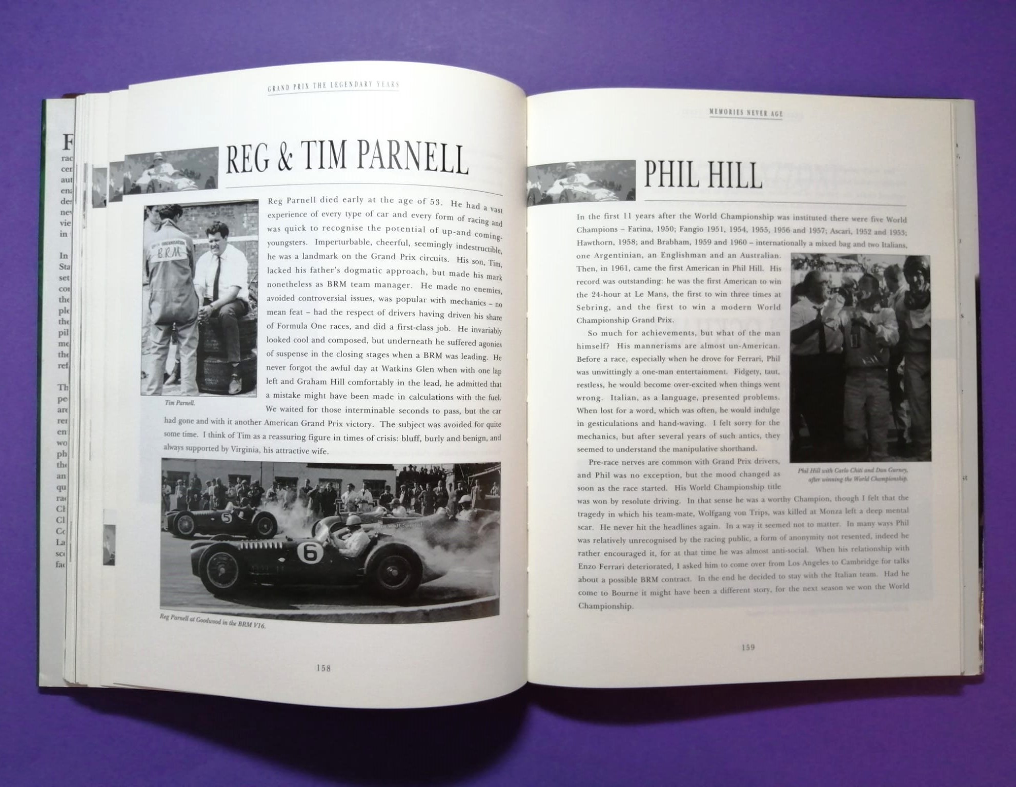 altes Buch, Grand Prix, The Legendary Years, The Personal Memories of Louis Stanley, Formel 1, Rindt, Lauda, Cevert,.. 50er bis 70er Jahre, Englisch! 