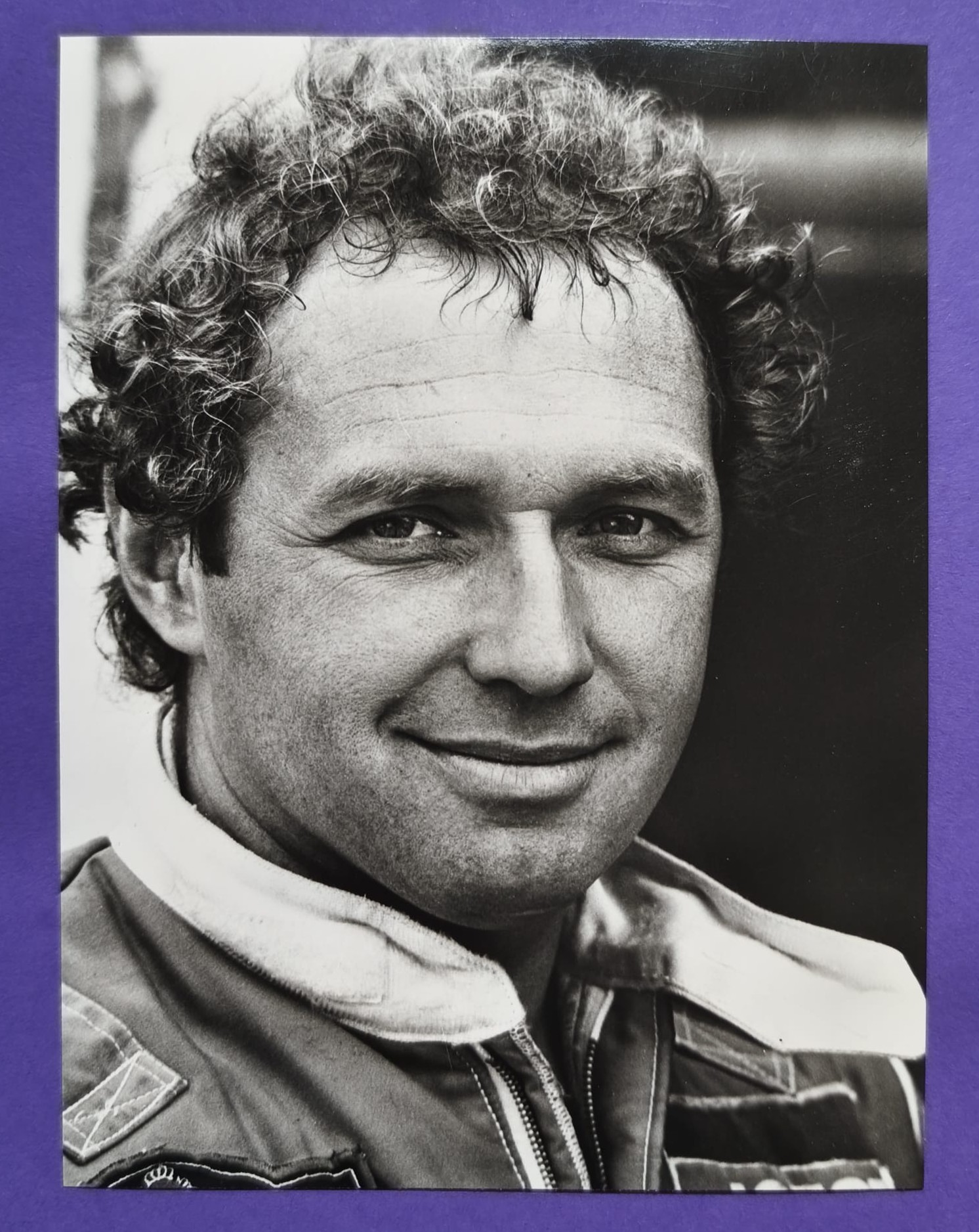 altes Pressefoto, Jochen Mass, Formel 1 Grand Prix 70er Jahre, 11x15cm 