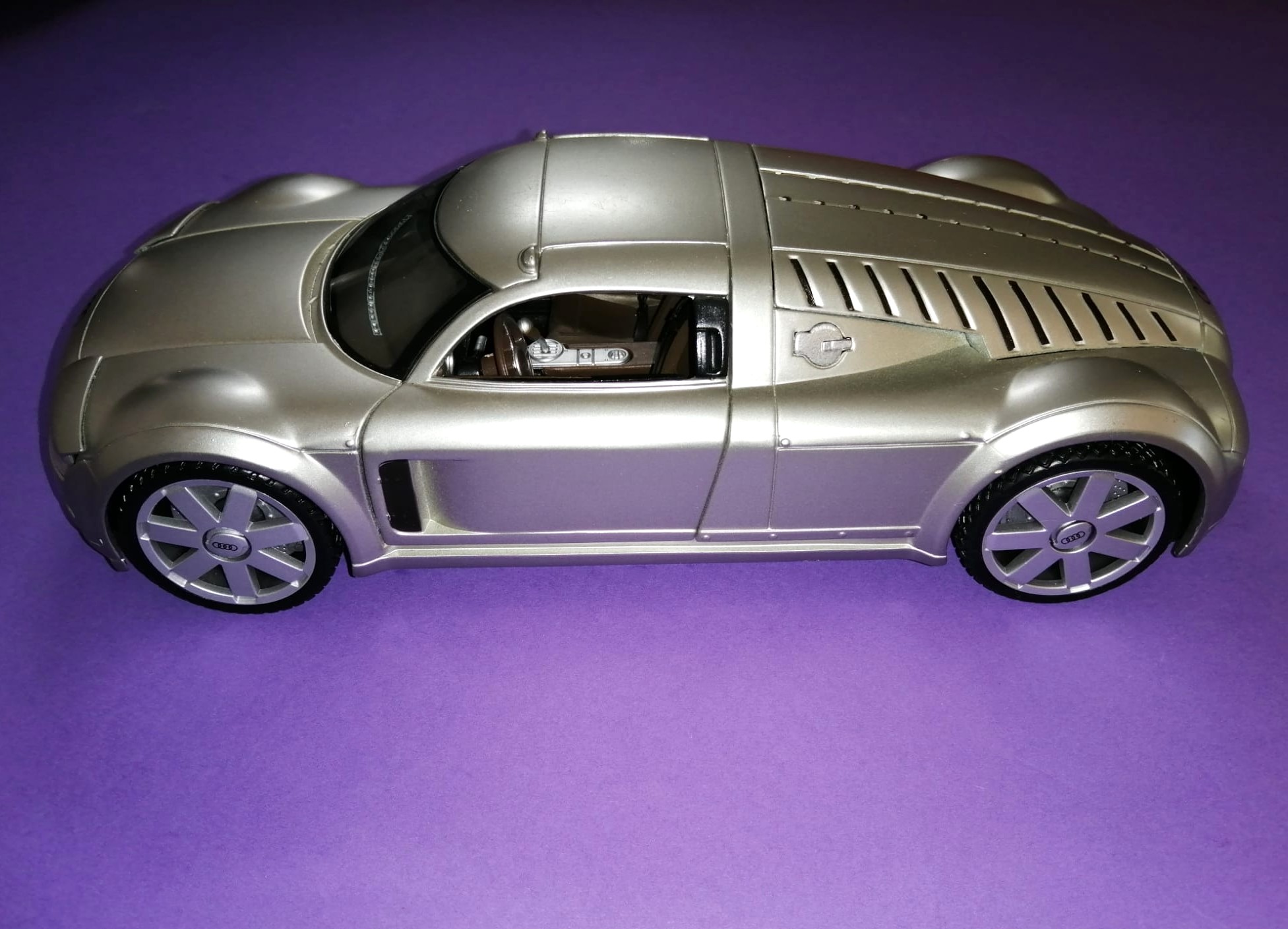 altes Modellauto 1:18, Audi Supersportwagen "Rosemeyer"