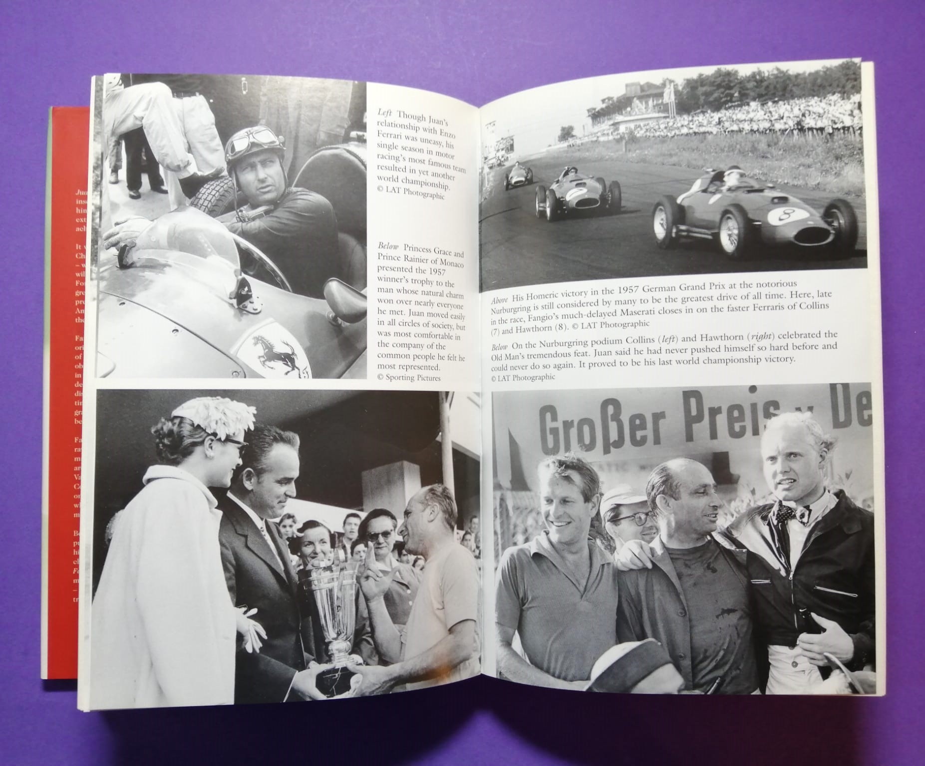 Buch, Juan Manuel Fangio, The Life Behind the Legend, Formel 1 Grand Prix Weltmeister, 24h LeMans, Alfa-Romeo, Ferrari, Maserati, Mercedes,.. Englisch!