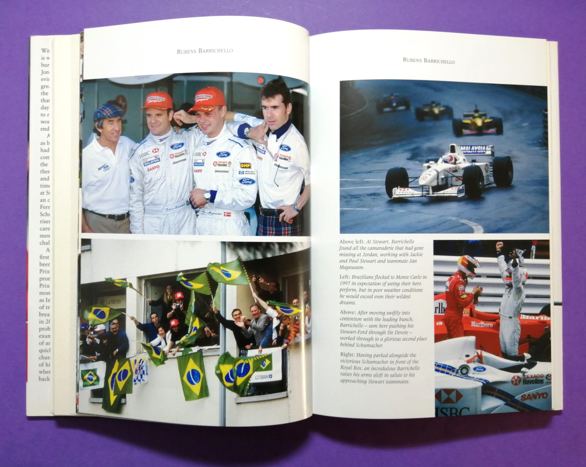 altes Buch, Rubens Barrichello, The Spirit of Senna and the Shadow of Schumacher, Formel 1 Grand Prix, Ferrari, Jordan, Stewart, Formel 3, 3000,.. Englisch!