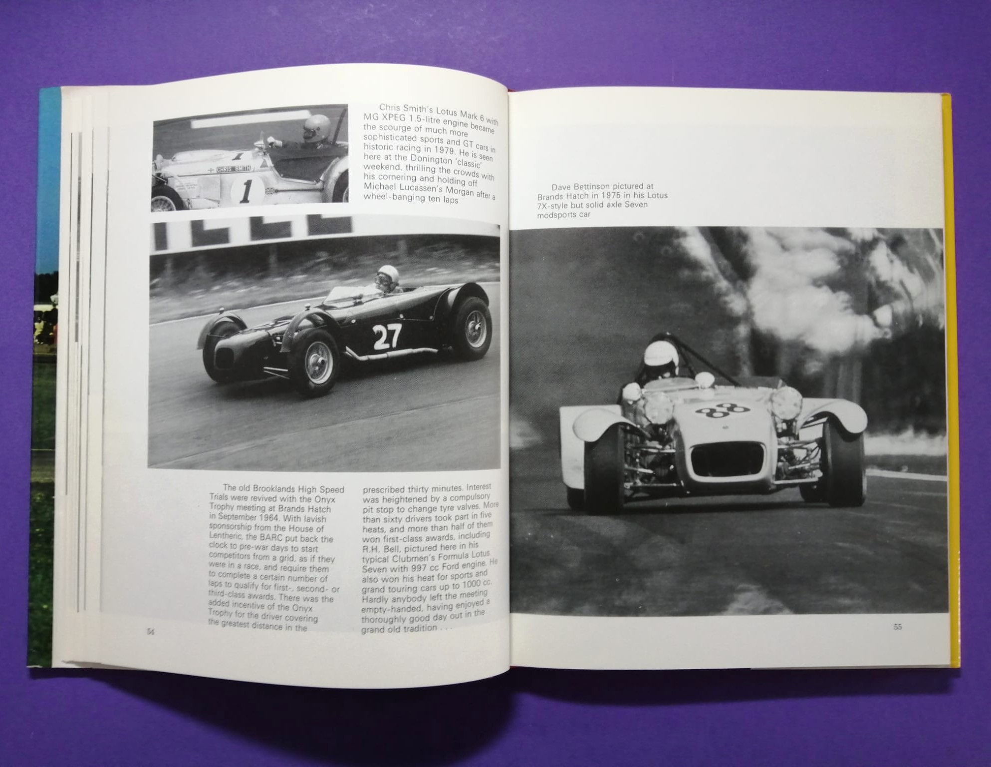 altes Buch, LOTUS, Sports, GT and Touring Cars, 24h LeMans, Tourenwagen,.. Englisch!