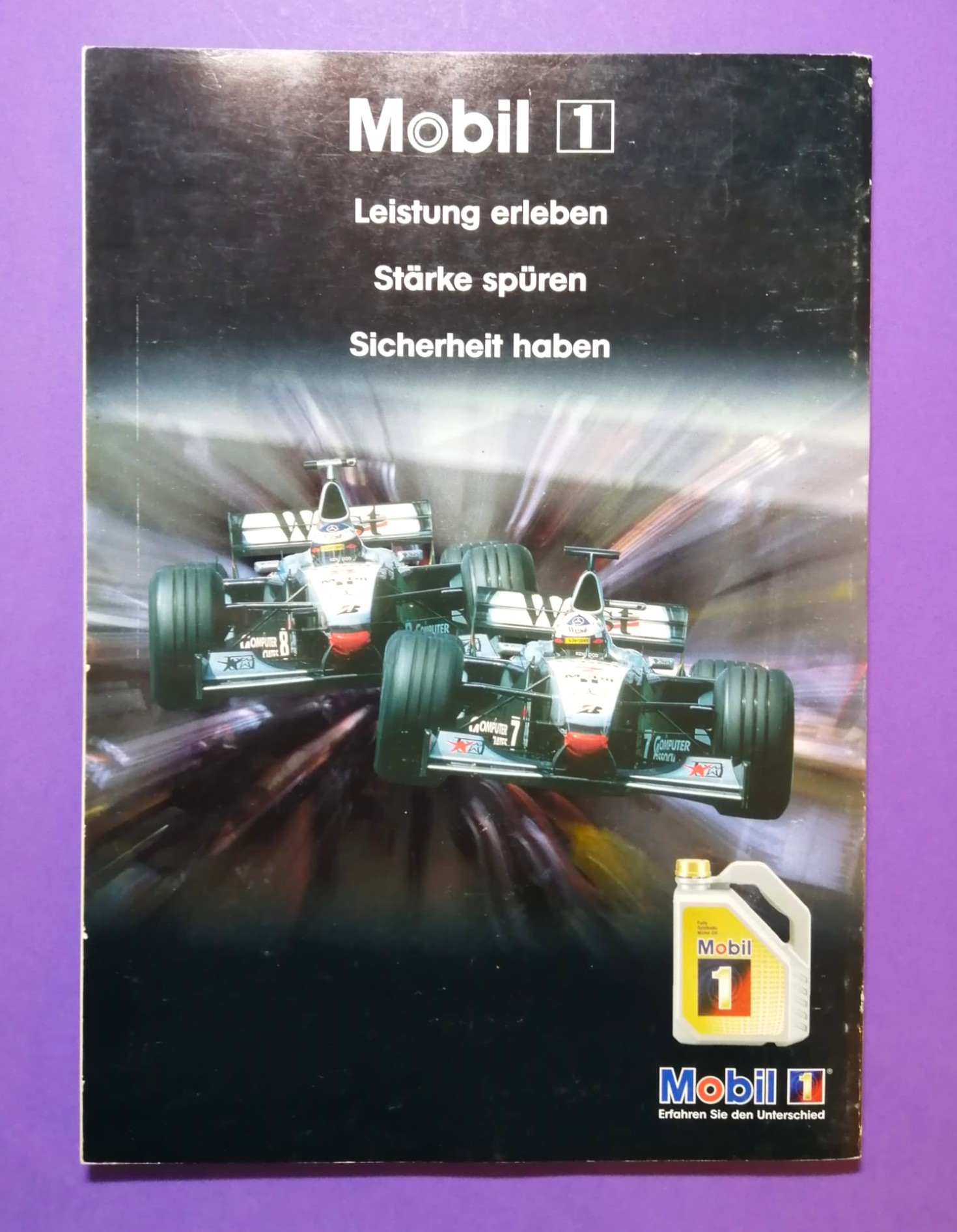 Offizielles Rennprogramm, Formel 1 Grand Prix Deutschland Hockenheimring 1998