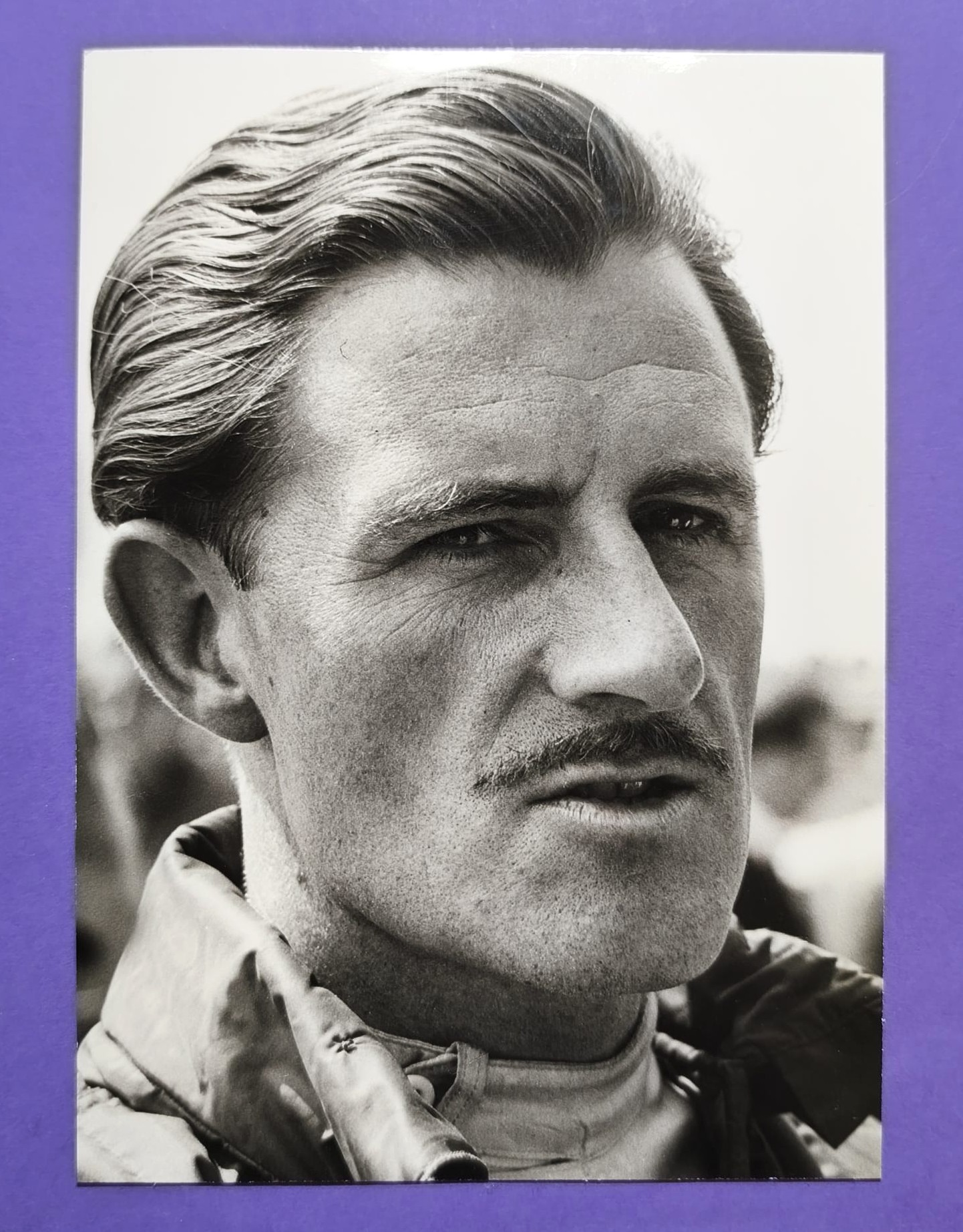 RARITÄT! sehr altes Original Pressefoto aus den 60er Jahren, Graham Hill, BRM, Formel 1 Grand Prix 1964, 16x22cm