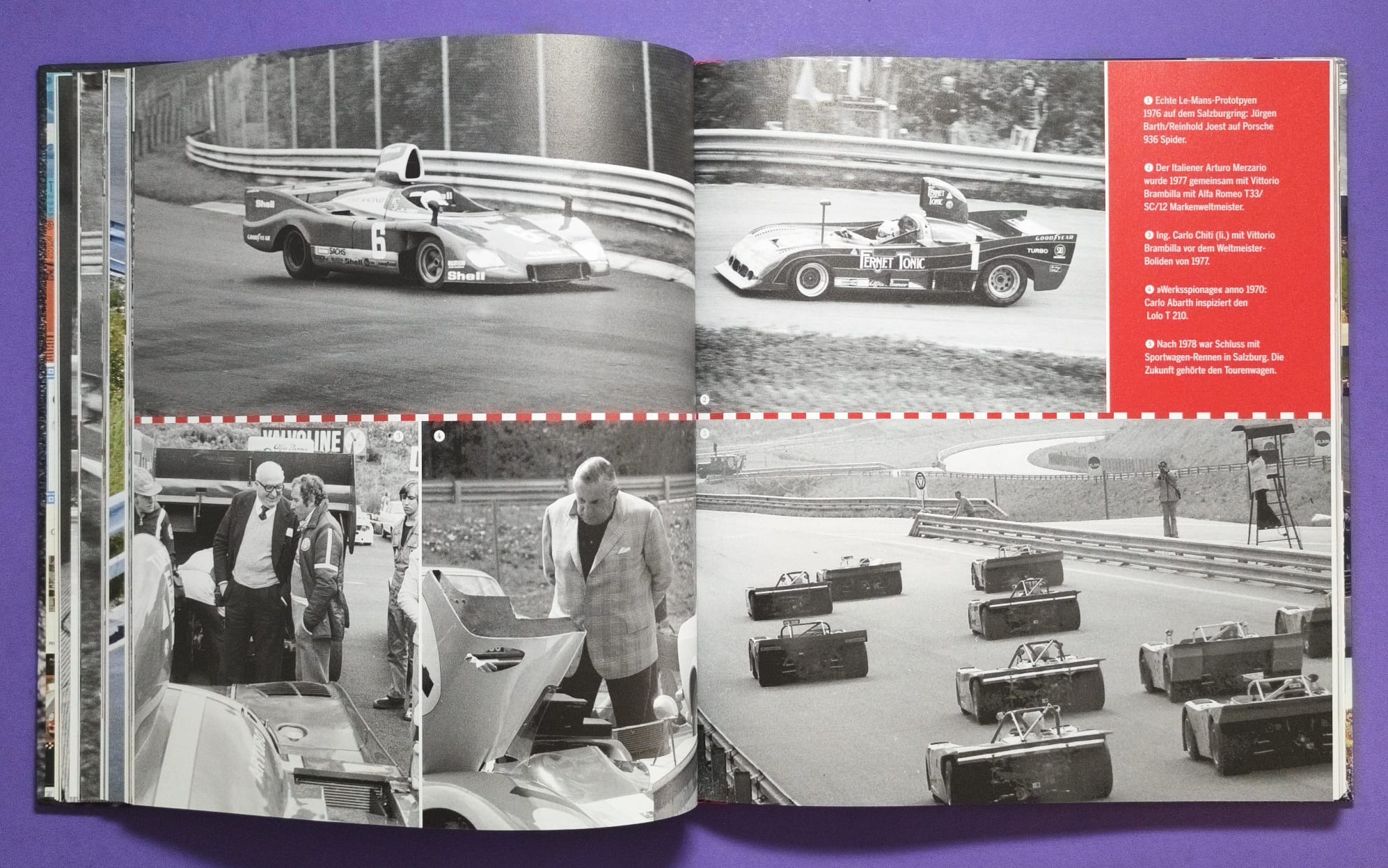 Buch NEU Originalverpackt! Legende Salzburgring, "Tradition mit Innovation", Jochen Rindt, Formel 2, Motorrad Grand Prix, DTM, BMW M1, Formel V,.. 