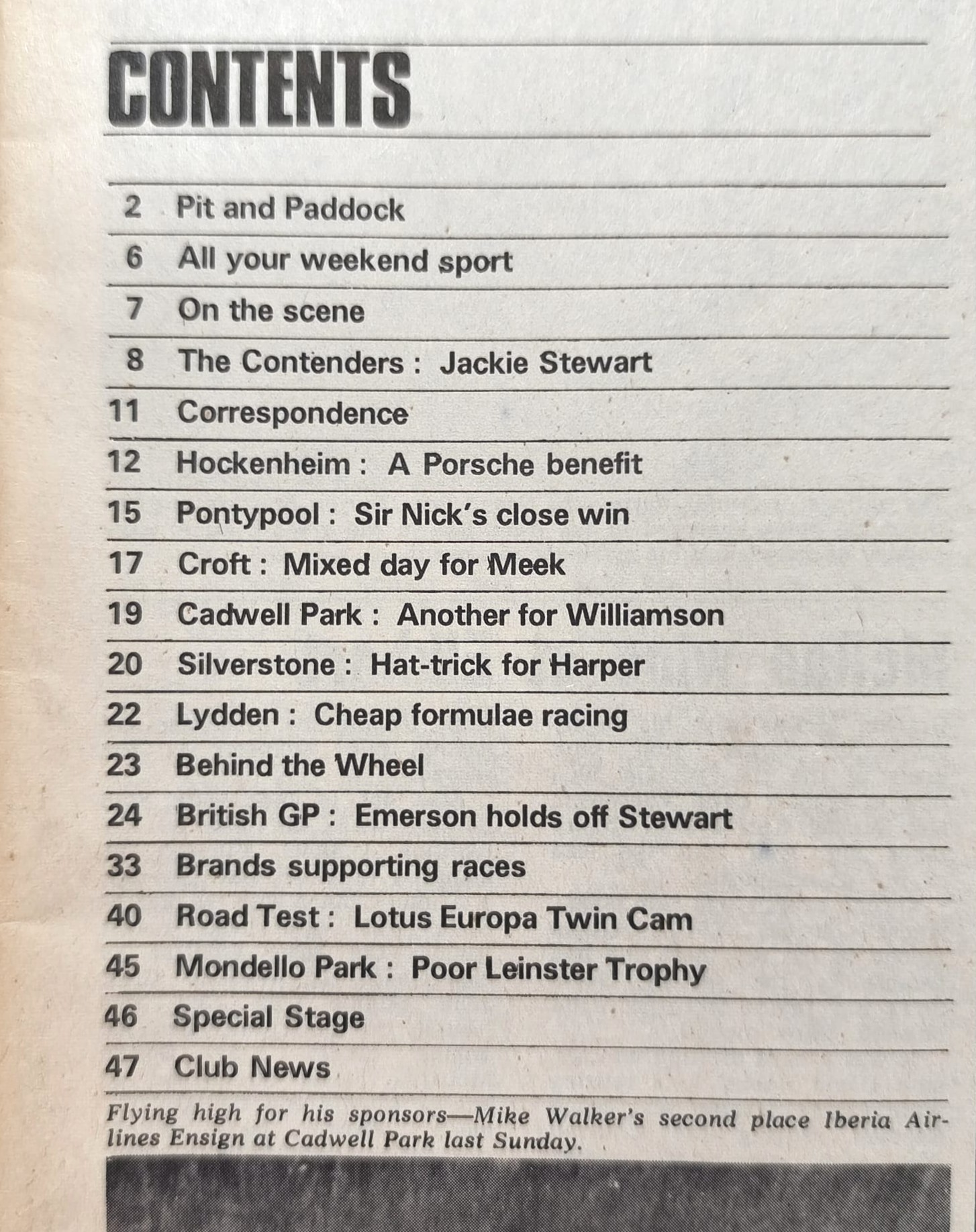 alte Zeitschrift Magazin Heft Autosport, 20. Juli 1972, Ickx, Ferrari, Fittipaldi John Player Lotus, Peterson March, Formel 1 Grand Prix, Lotus Europa,.. Englisch!
