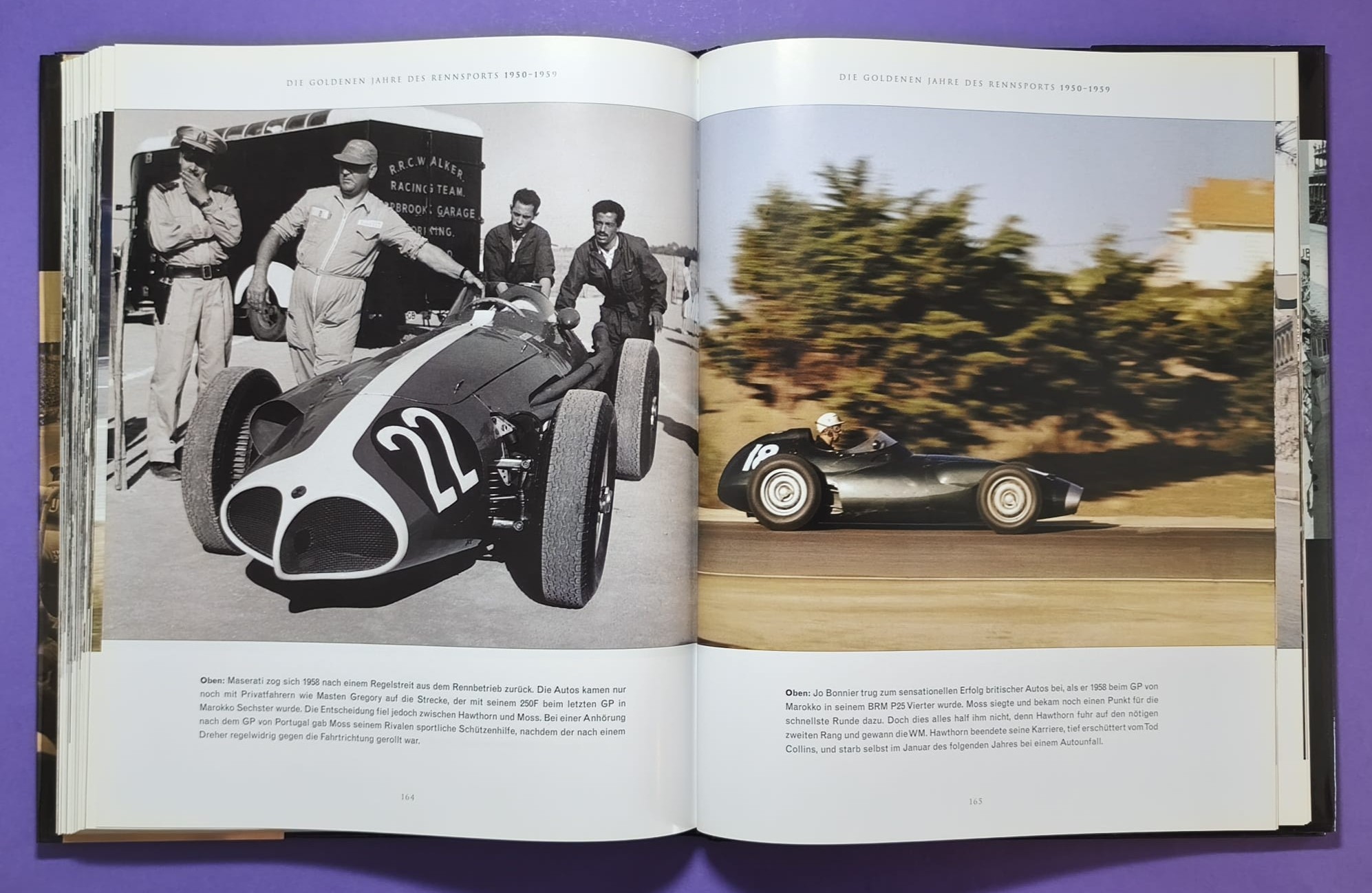 Buch, Das goldene Zeitalter des Rennsports 1920 bis 1965, die Autos, die Rennen, die Fahrer, Formel 1 Grand Prix, 24h LeMans, Ferrari, Mercedes,..