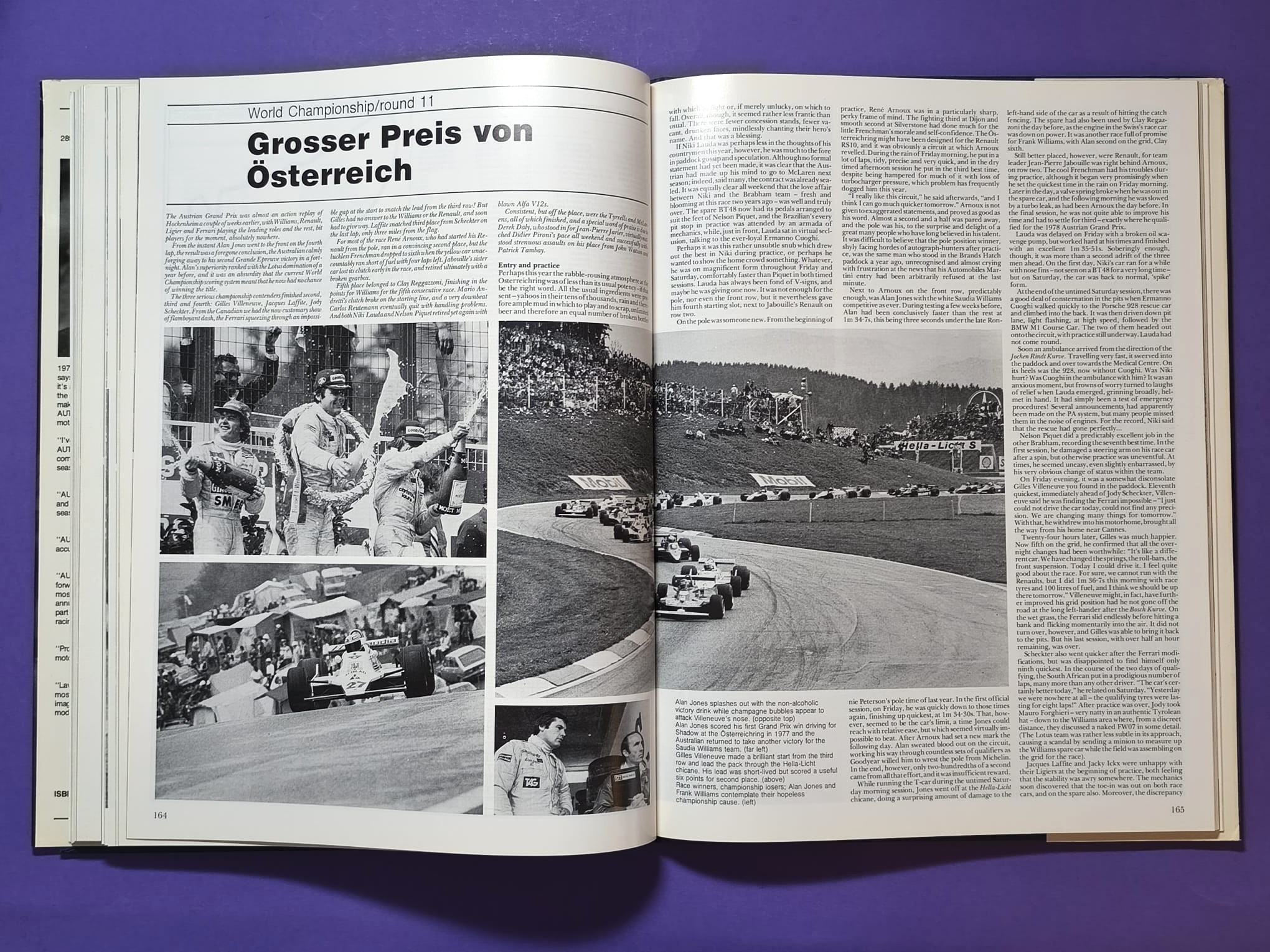 RARITÄT! altes Buch, Autocourse 1979-78, Motorsport, Formel 1, 2, 3, 24h LeMans, Indy 500, BMW M1 ProCar,.. Lauda, Scheckter, Villeneuve, Ferrari, Pironi,.. ENGLISCH!