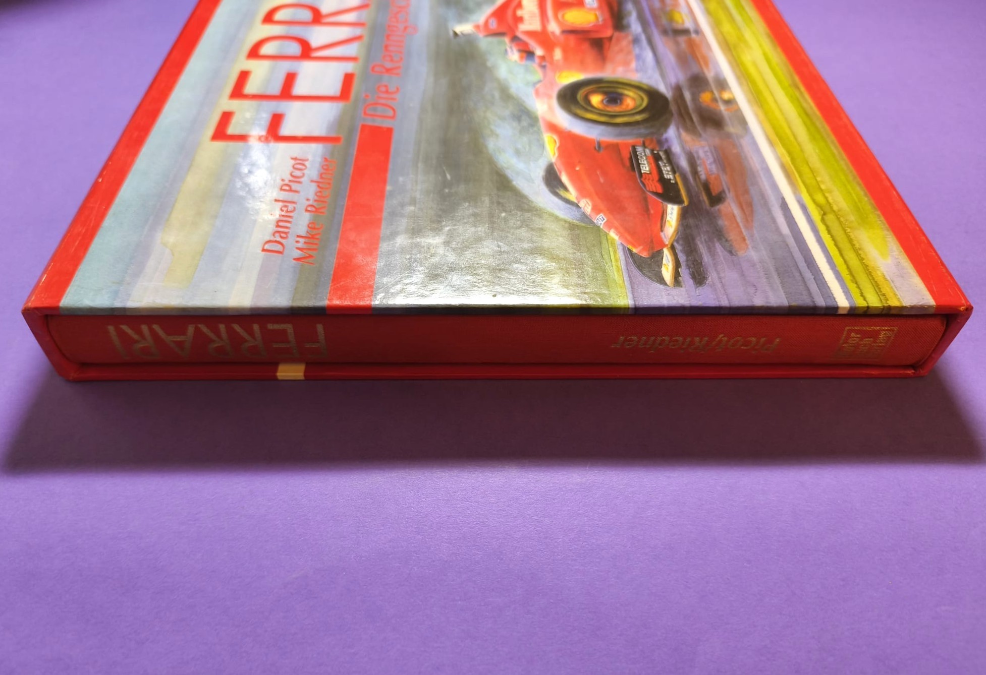 altes Buch, Ferrari Renngeschichte, 1930-1997, Formel 1 Grand Prix, 24h LeMans,.. Trips, Lauda, Schumacher,... 