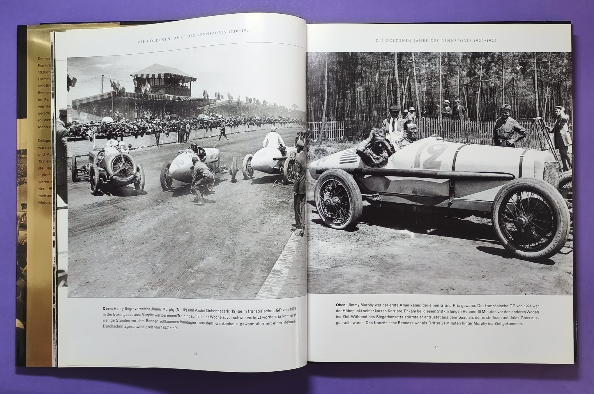 Buch, Das goldene Zeitalter des Rennsports 1920 bis 1965, die Autos, die Rennen, die Fahrer, Formel 1 Grand Prix, 24h LeMans, Ferrari, Mercedes,..
