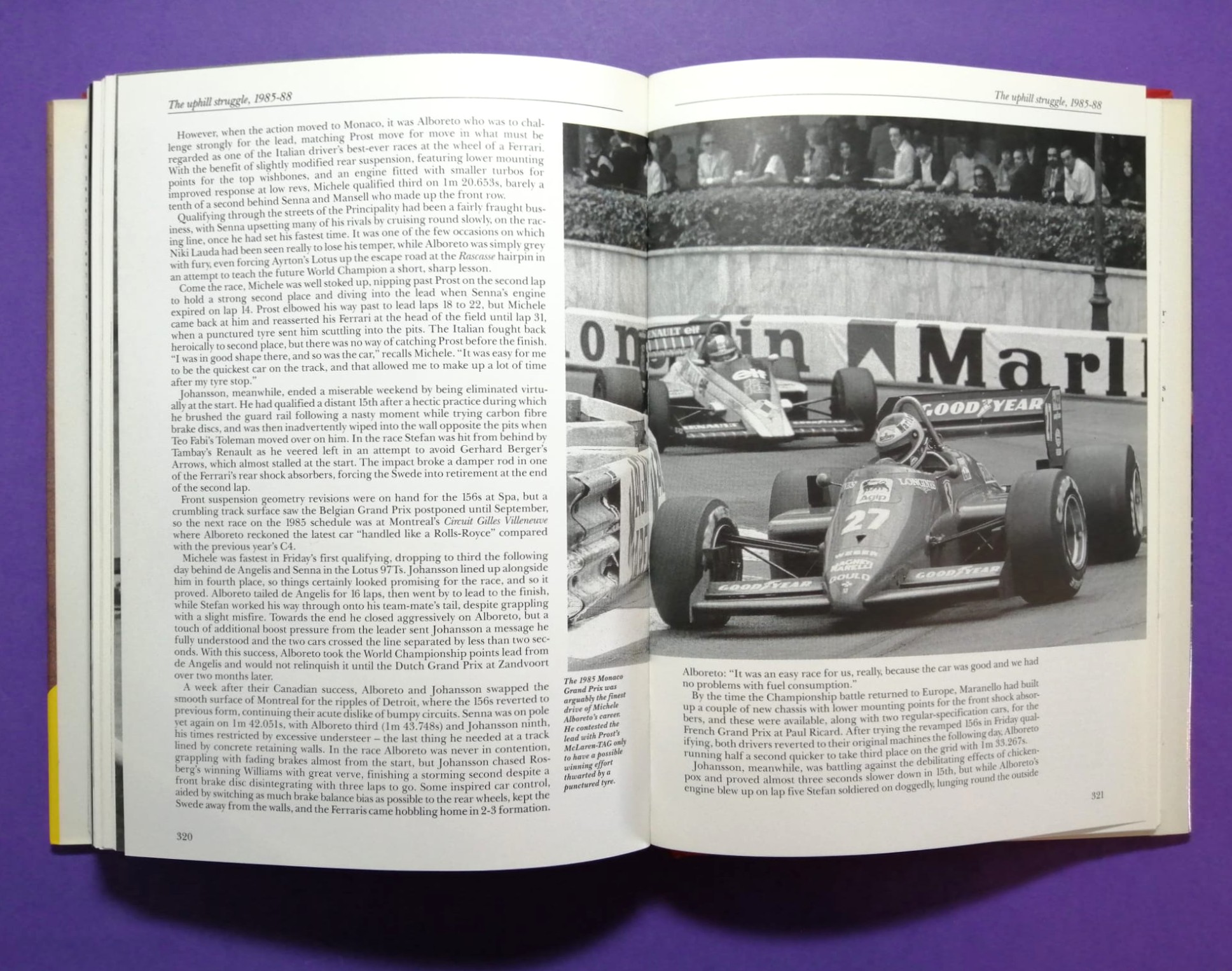 altes Buch, Ferrari, The Grand Prix Cars, 1948-1988, Formel 1, 352 Seiten, Englisch!