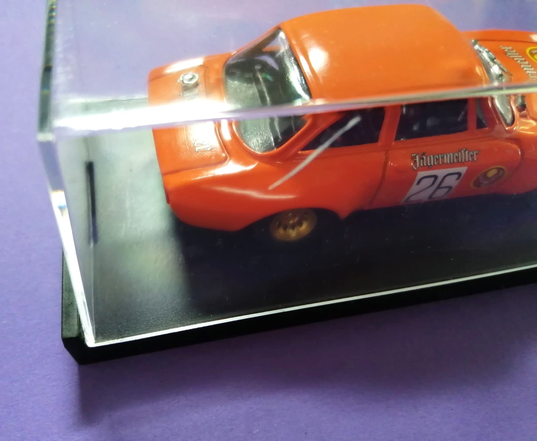 seltenes altes Progetto Modellauto 1:43 Jägermeister Alfa-Romeo GTAm, Nr. 26, Tourenwagen