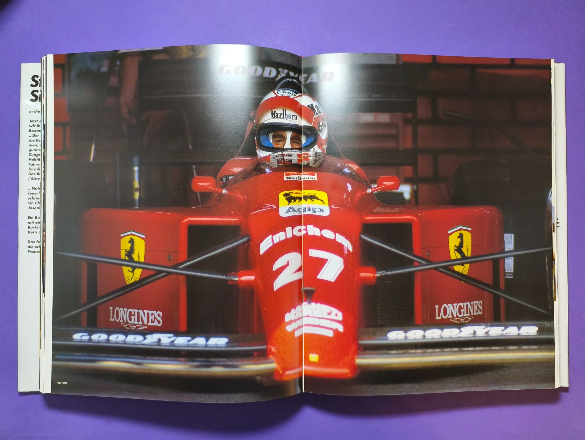 altes dickes großes TOP Buch 180 Rennfahrer, Formel 1, 3, Indy, Nascar, Lauda, Berger, Gartner, Senna,.. 381 Seiten