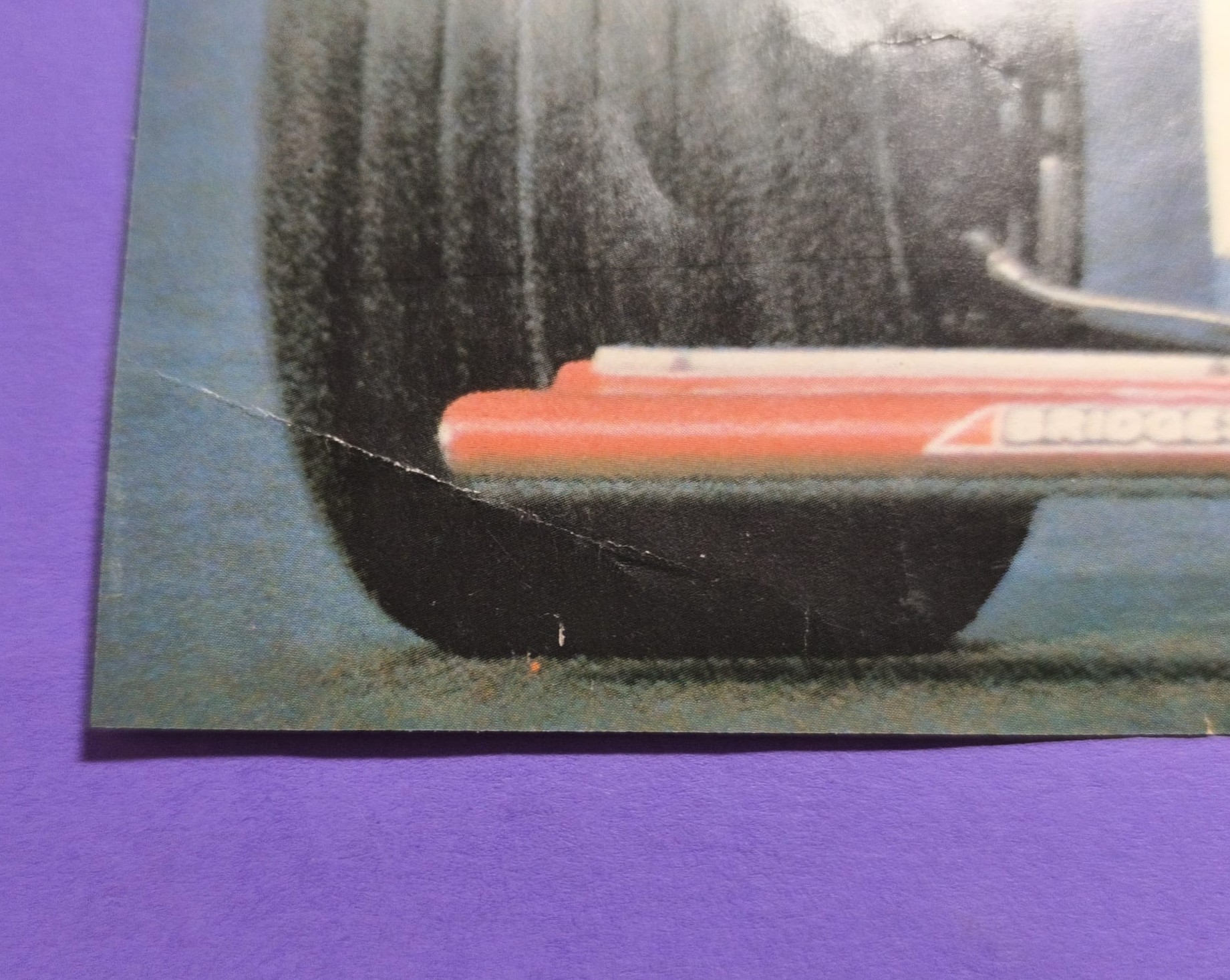 RARITÄT! altes Poster, Jo Gartner, Spirit BMW, Formel 2 1983, 29x42cm