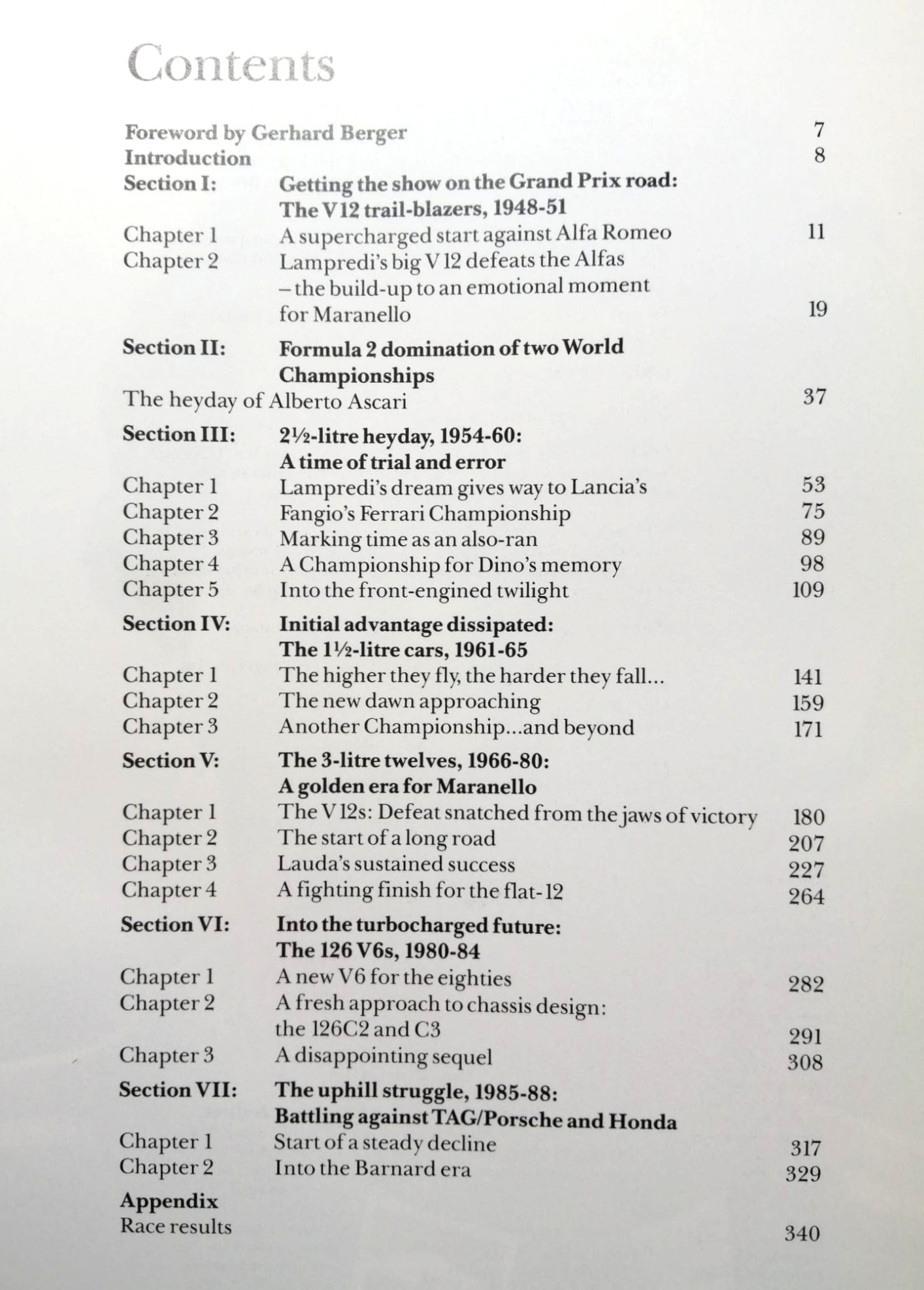 altes Buch, Ferrari, The Grand Prix Cars, 1948-1988, Formel 1, 352 Seiten, Englisch!
