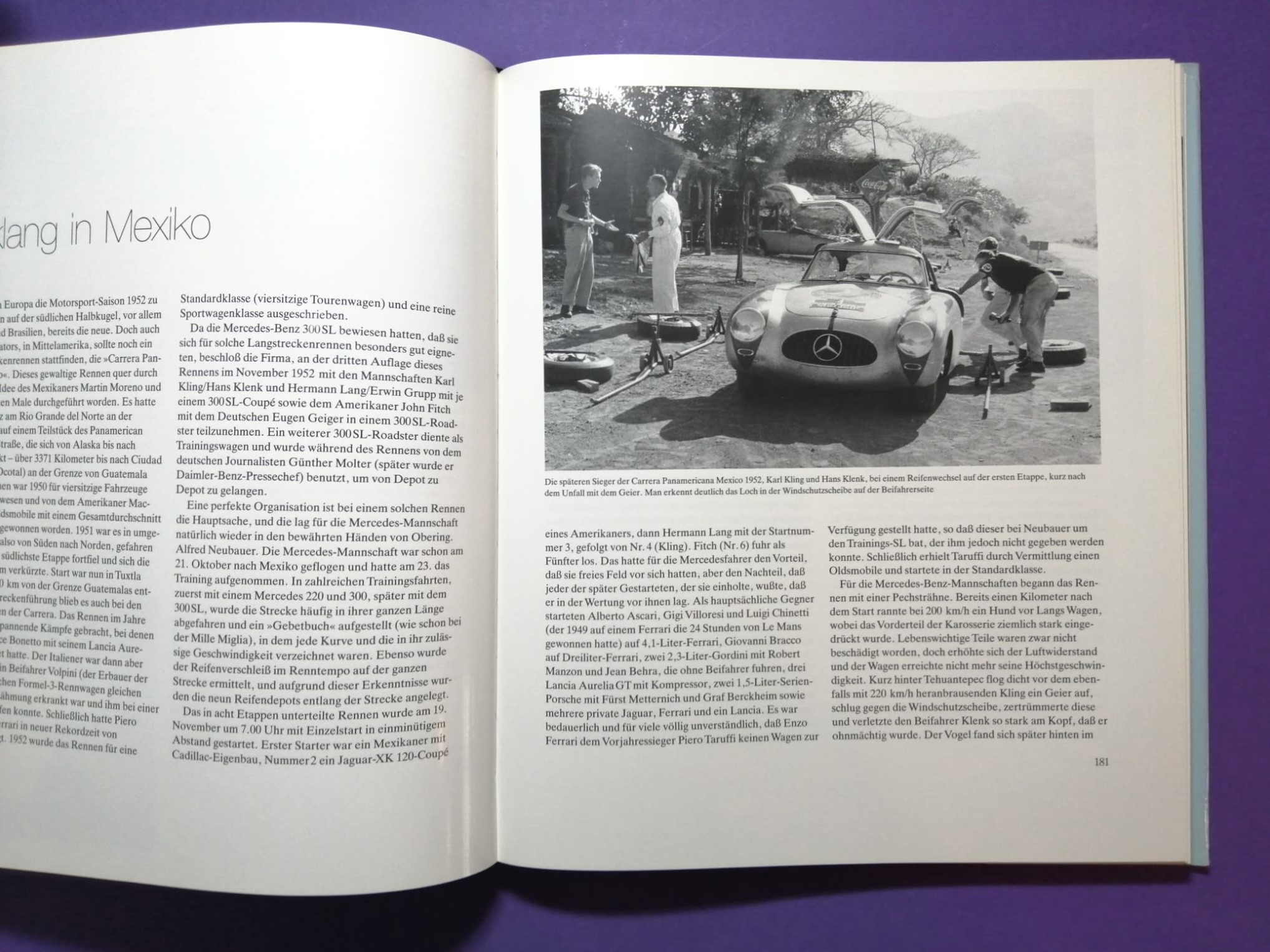 altes Buch, Motorsport in Deutschland 1945-1955, Formel 1.., Avus, Nürburgring, Hockenheim, Mercedes, Porsche, Veritas,... 286 Seiten