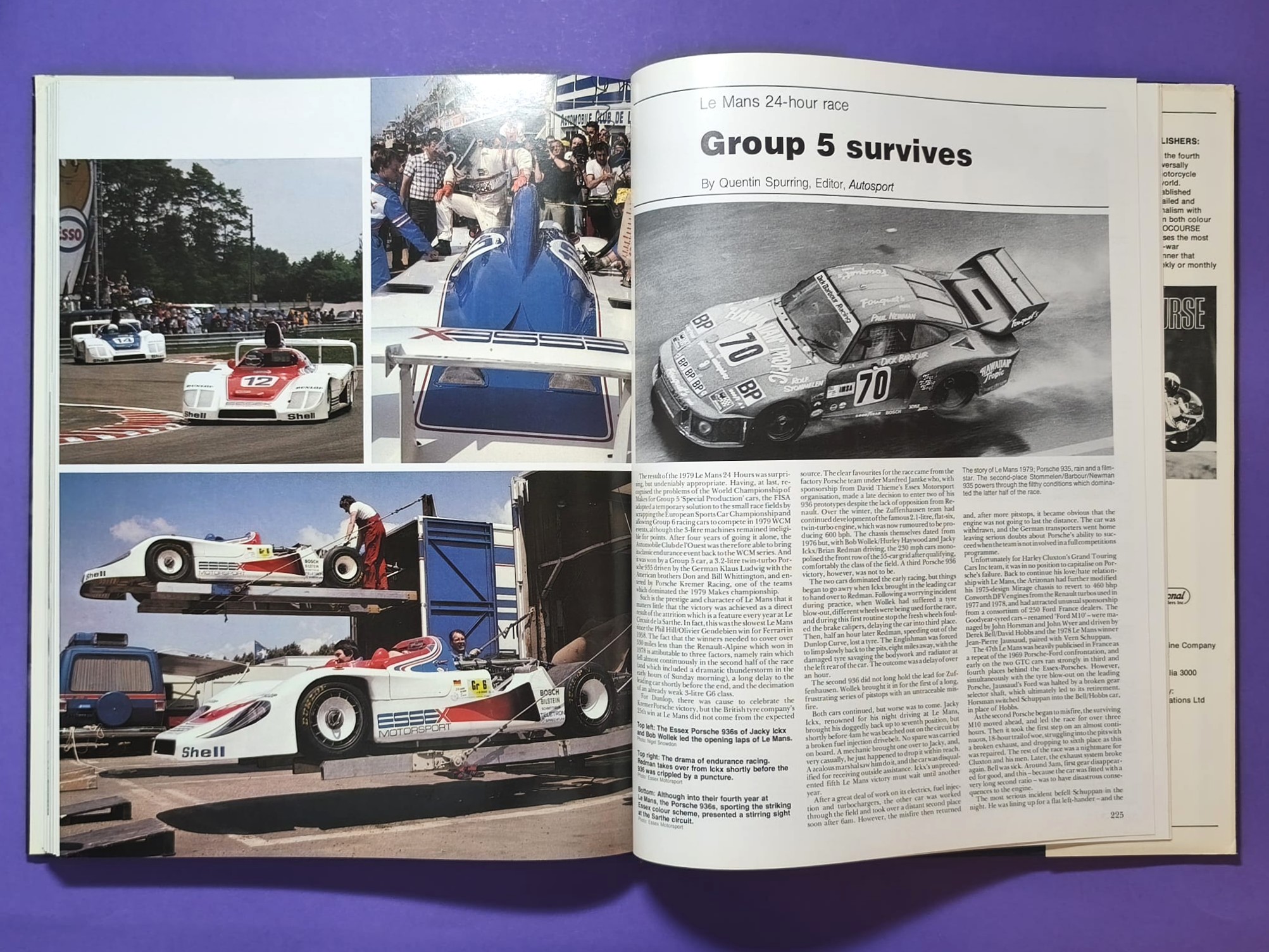 RARITÄT! altes Buch, Autocourse 1979-78, Motorsport, Formel 1, 2, 3, 24h LeMans, Indy 500, BMW M1 ProCar,.. Lauda, Scheckter, Villeneuve, Ferrari, Pironi,.. ENGLISCH!