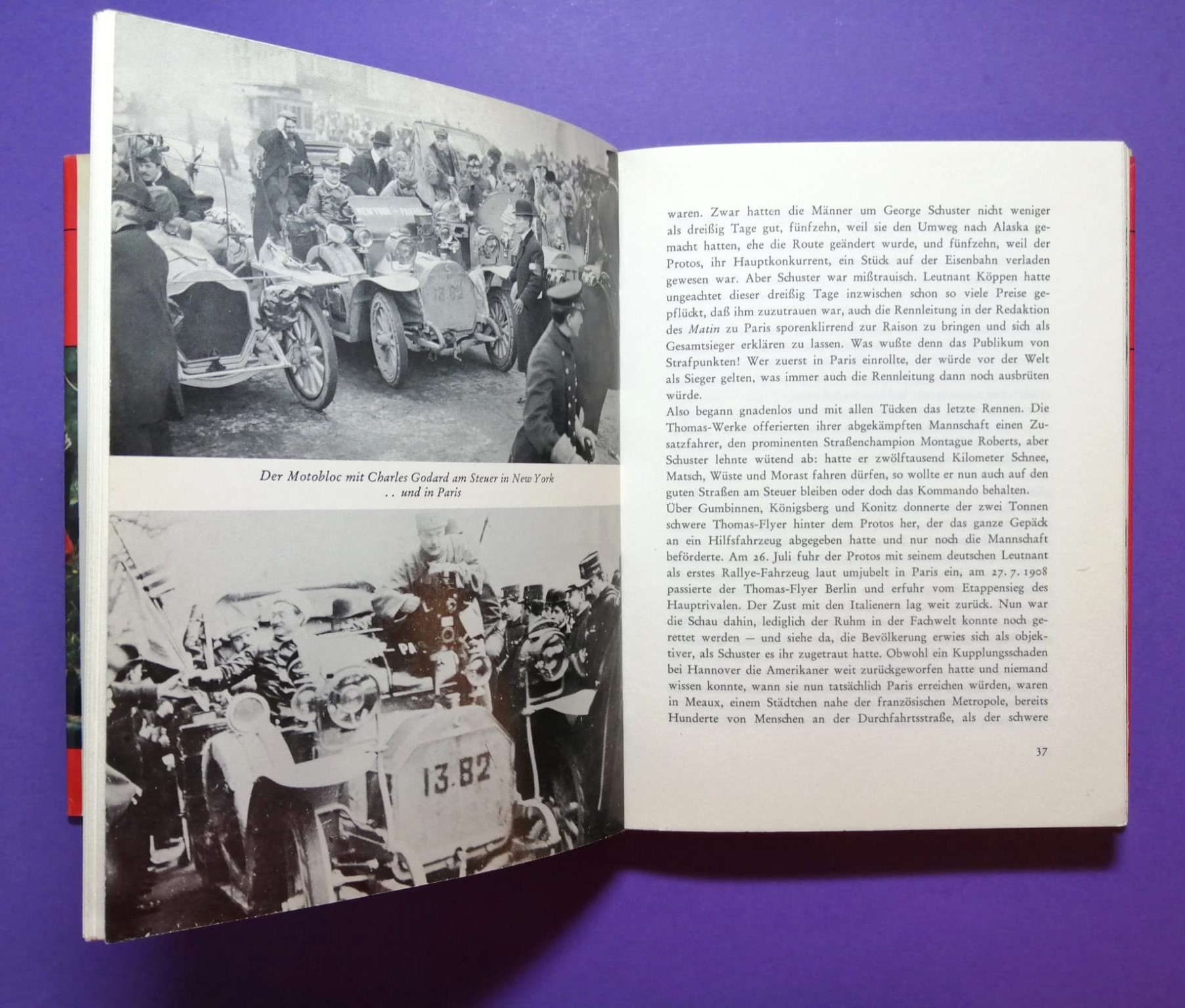 altes Buch, Eiskalt auf heißen Straßen, Die härtesten Autorallyes der Welt, Targa Florio, Siffert, Porsche, Renault Alpine,..