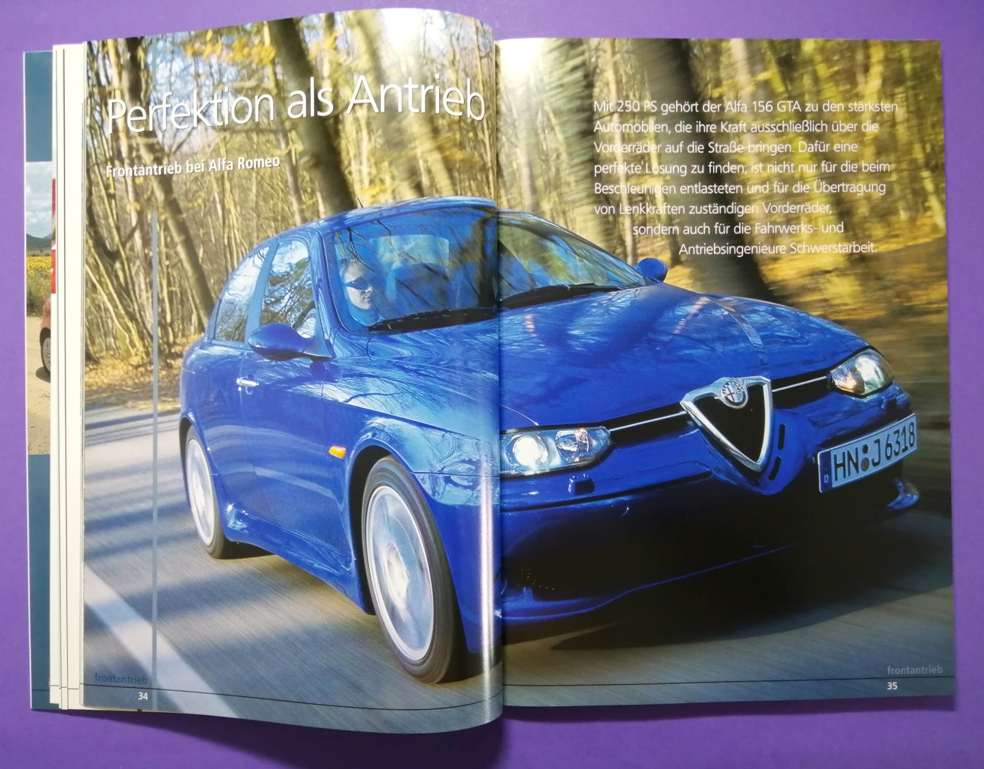altes Alfa-Romeo Jahrbuch Magazin, Nr.3, Jahr 2002, Alfa 147 GTA & Cup, 156 GTA, Brera, 24h LeMans, Tourenwagen WM, Oldtimer...
