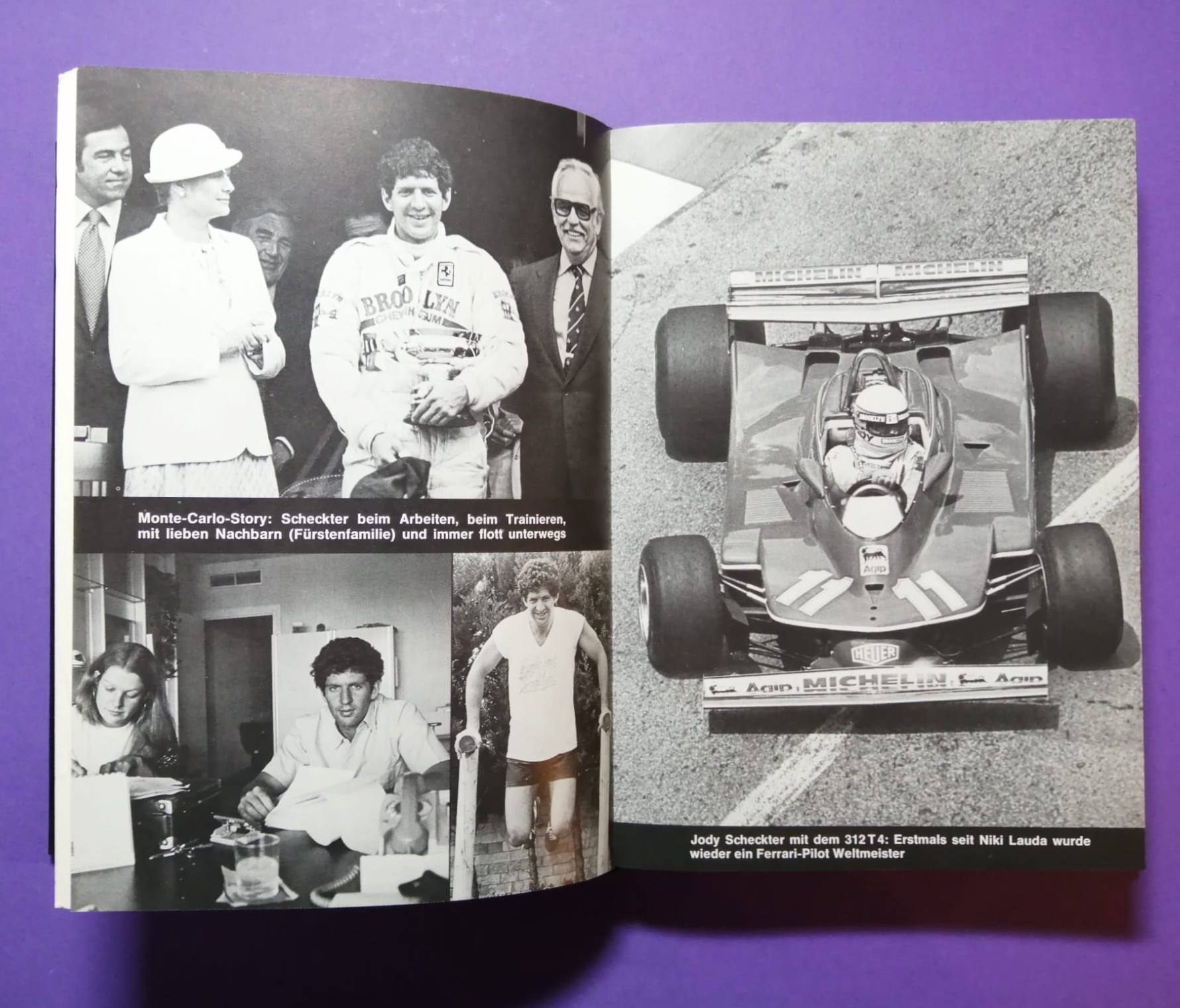 altes Buch Grand Prix Story 1979, Formel 1 Jahrbuch, Heinz Prüller, Weltmeister Jody Scheckter Ferrari, Gilles Villeneuve, Niki Lauda Brabham,..