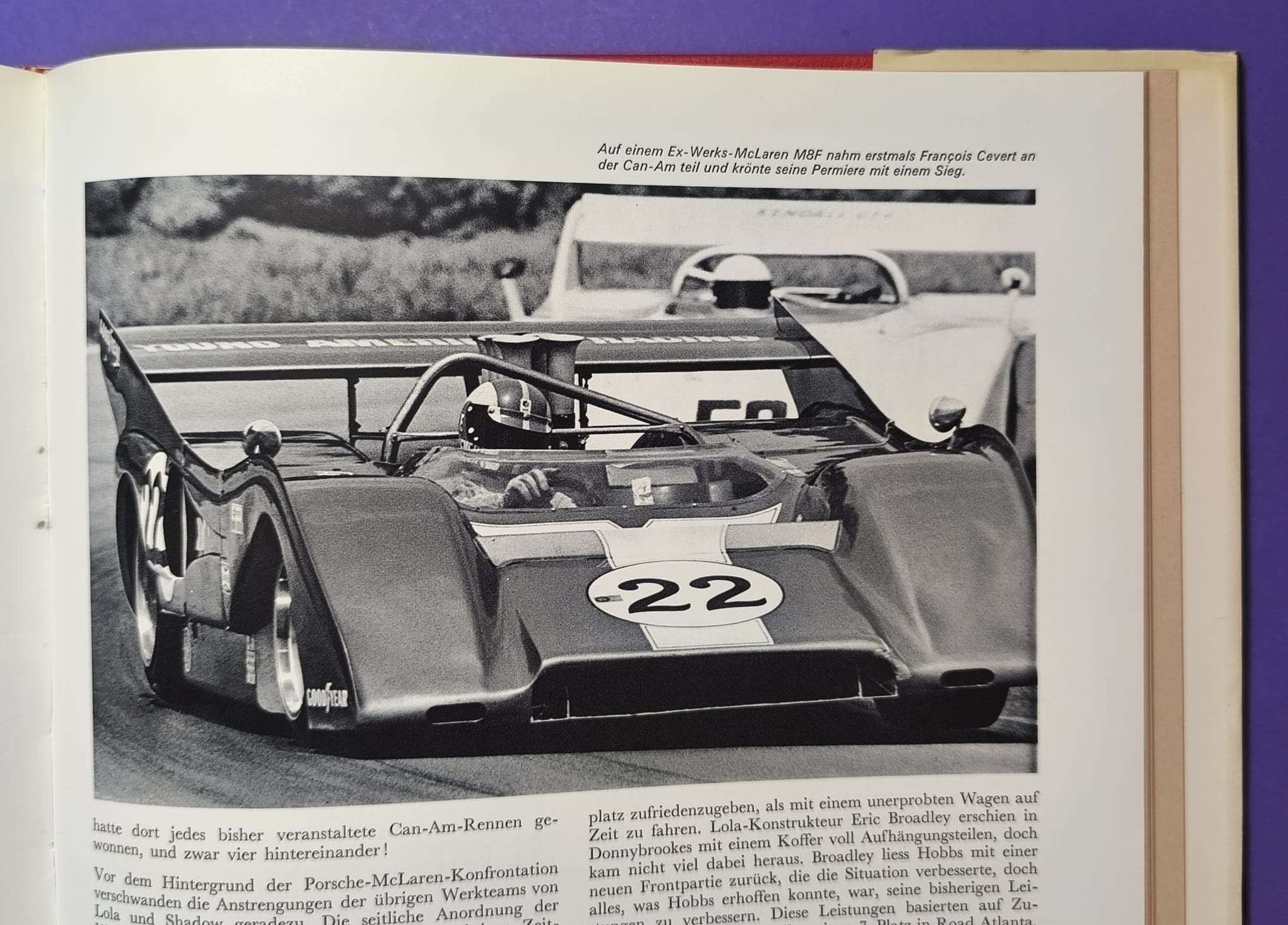 altes Buch, Auto Jahr 1972-1973, Nr. 20, Alfa GTAm, BMW, Citroen, Lotus, Ferrari, Maserati, Porsche 917,.. Formel 1, 2, LeMans, Rallye, Indy Car, Targa Florio,.. Cevert, Stewart, Peterson, Lauda,..