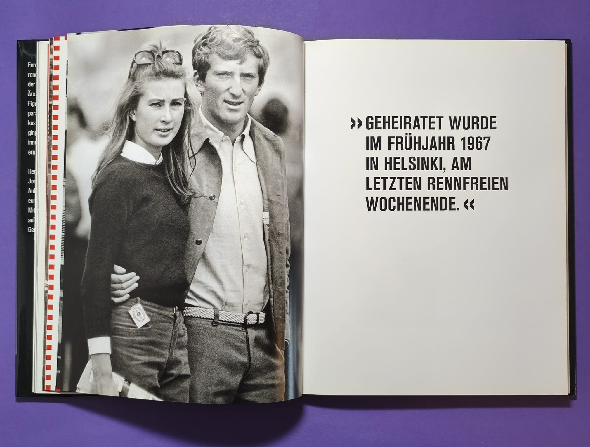 altes Buch, Jochen Rindt, Der erste Popstar der Formel 1, Grand Prix Weltmeister 1970, Gold Leaf Lotus72