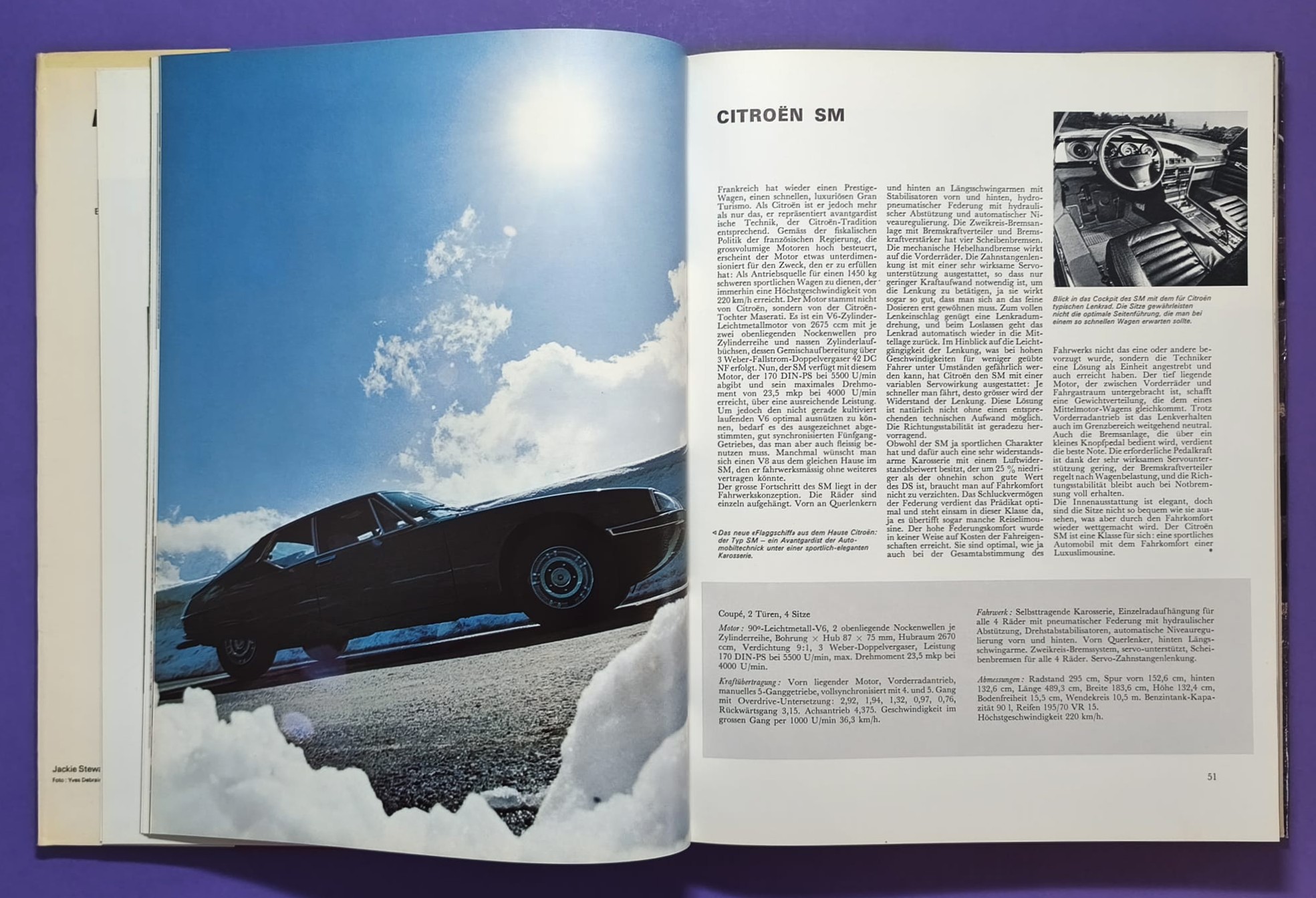 altes Buch, Auto Jahr 1971-1972, Nr. 19, Alfa Sud & Tipo 33, Alpine 110 & 310, BMW, Citroen, Lamborghini Miura, Lotus, Ferrari, Matra, Monteverdi, Porsche 917,.. Formel 1, 2, LeMans, Rallye, Indy Car, CanAm,.. Cevert, Stewart, Siffert, Peterson,..