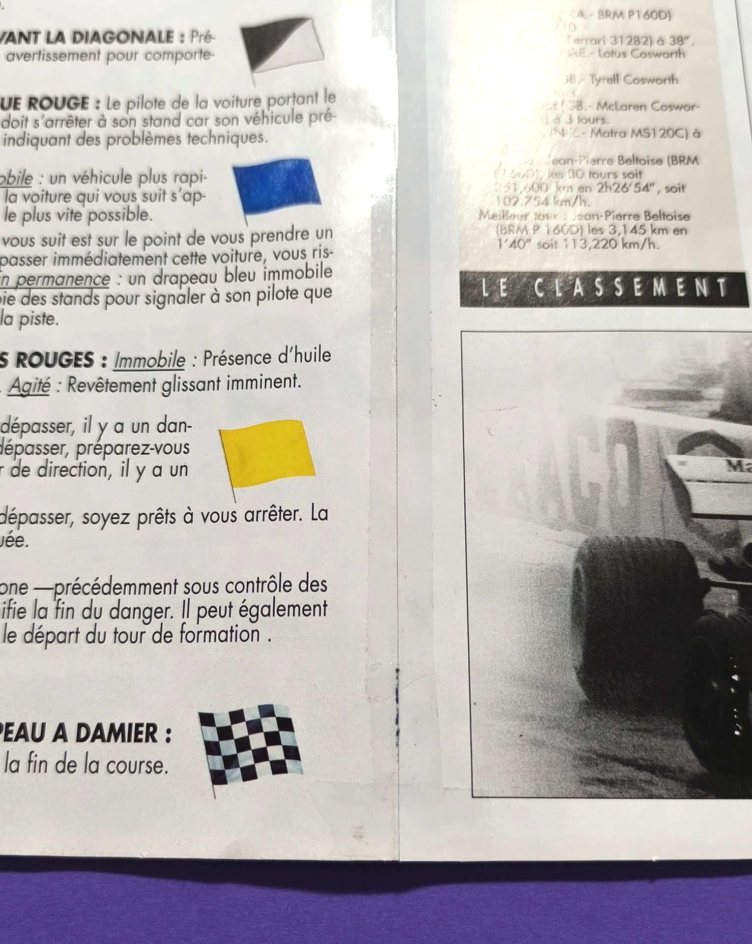 altes Poster, Oliver Panis Gauloises Ligier Honda, Sieger Formel 1 Grand Prix Monaco 1996, 30x45cm