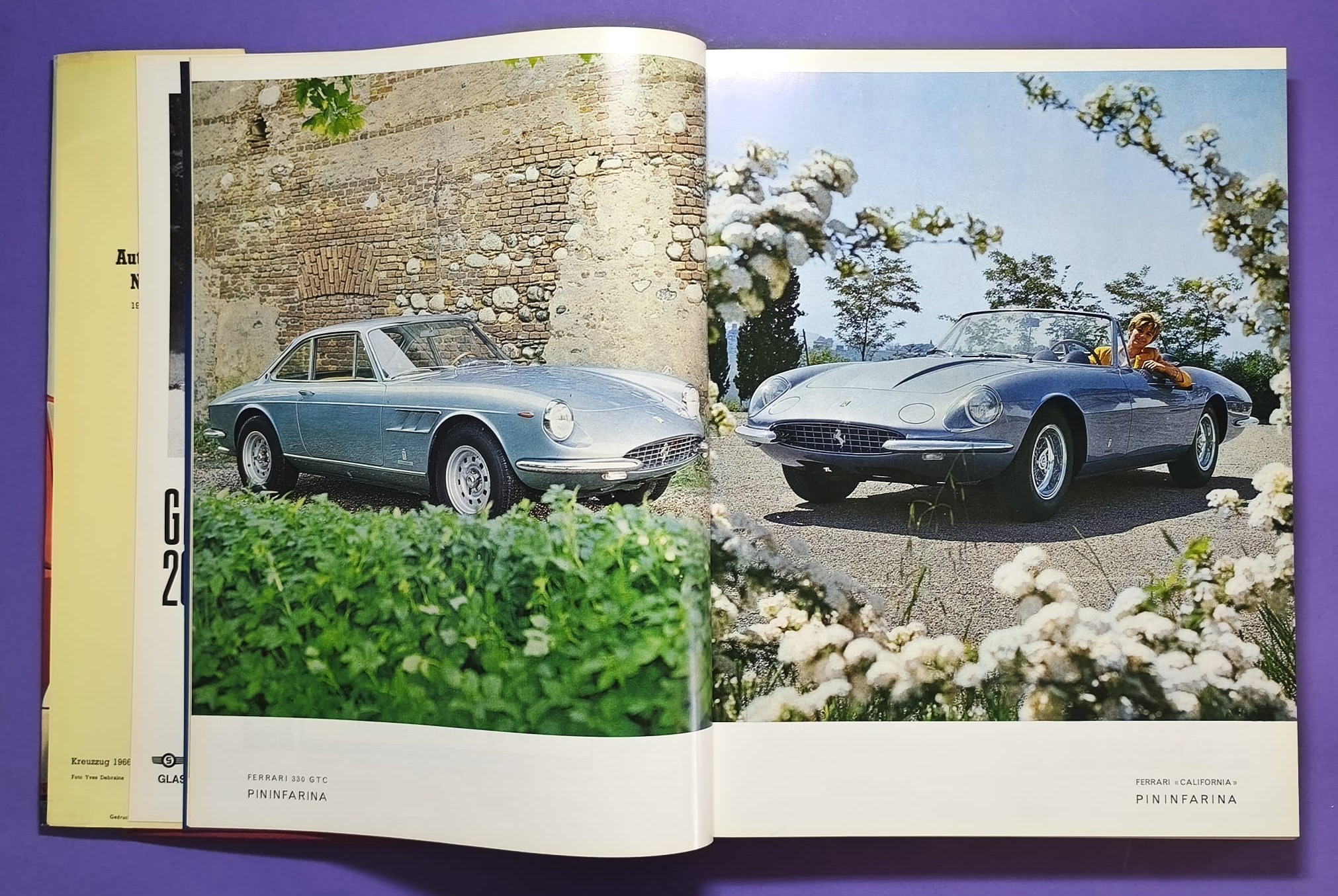 altes Buch, Auto Jahr 1966-1967, Nr. 14, Ferrari, Ford GT40, Porsche, Lamborghini Miura,.. Formel 1, LeMans, Rallye, Mille Miglia,.. Jochen Rindt, Brabham, Clark, Hill,.. 