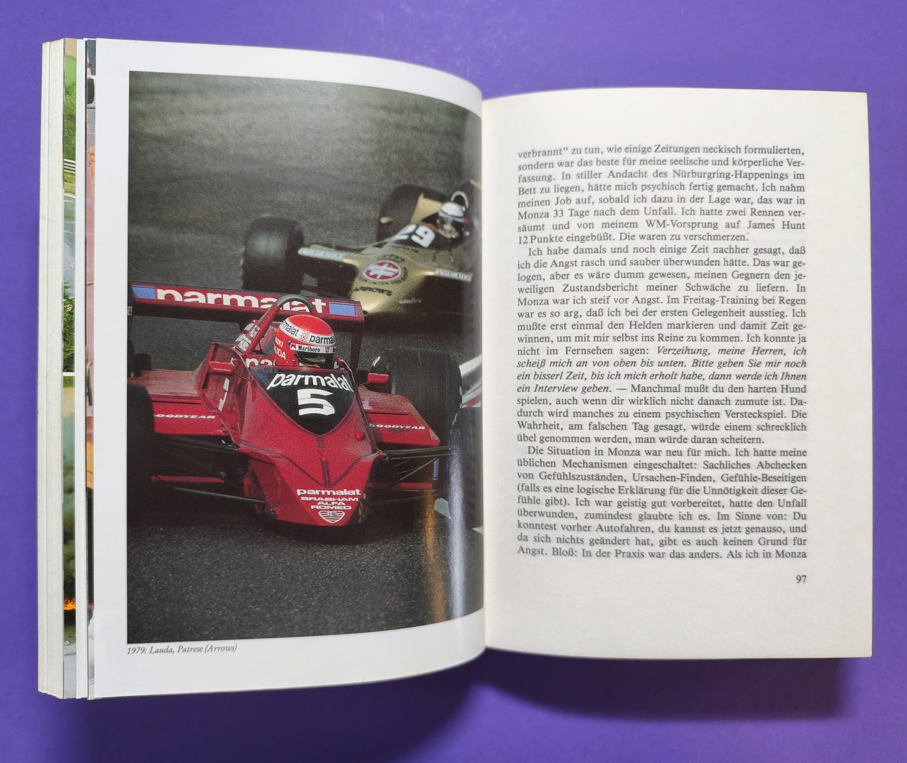 altes Buch, Niki Lauda Meine Story, Formel 1 Grand Prix Weltmeister