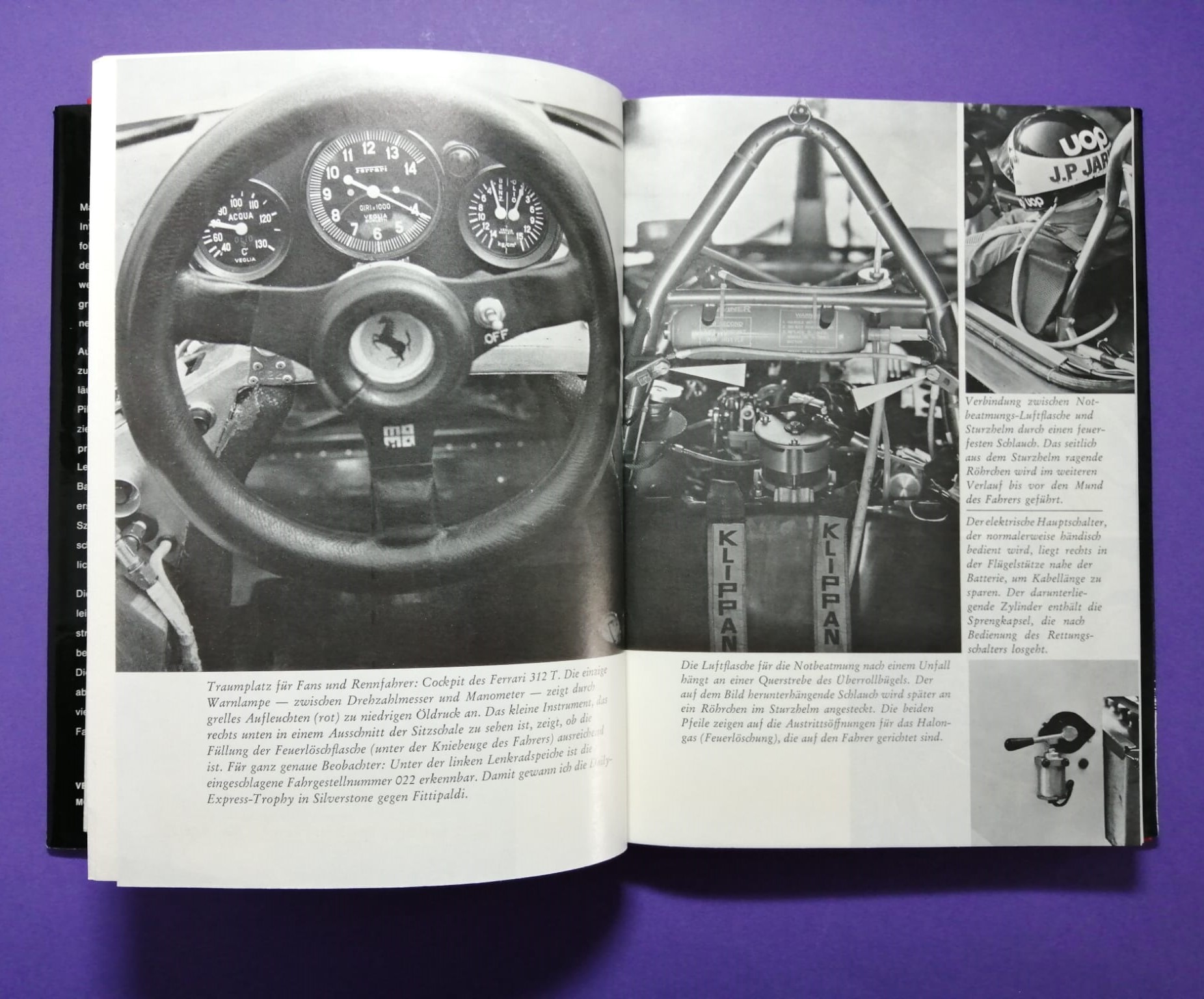 altes Buch Niki Lauda Formel 1, Technik und Praxis des Grand Prix Sports, Ferrari, Mariella Reininghaus, James Hunt, Österreichring,..