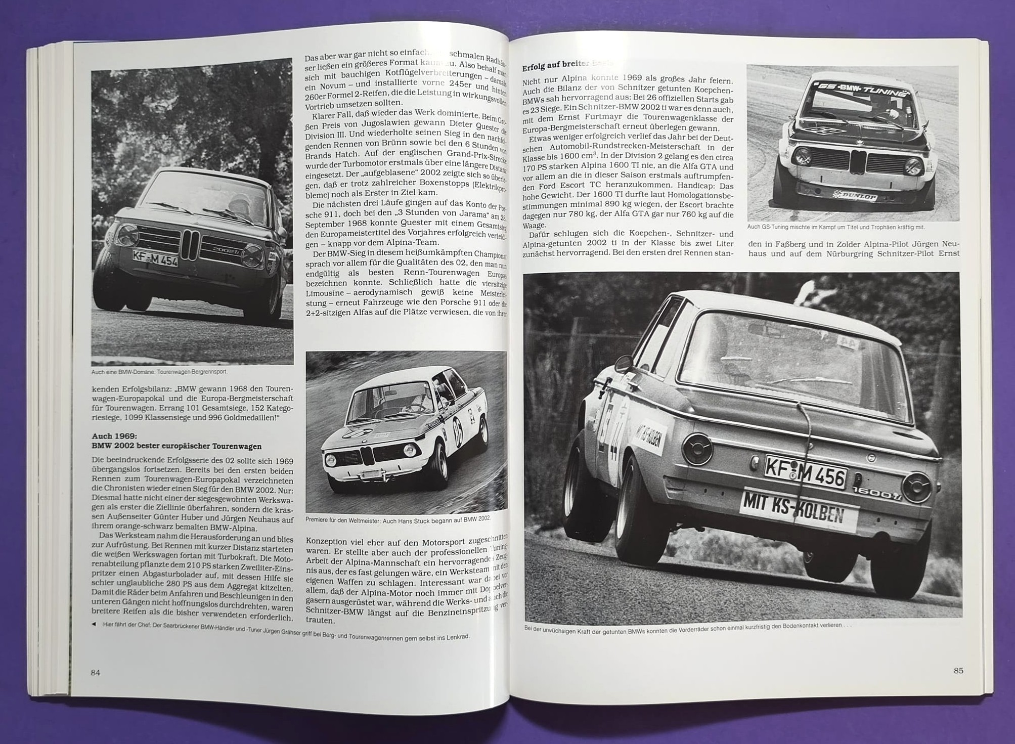 Das grosse BMW 02 Buch, Alpina, Cabrio, DRM, Turbo, Motorsport, Rennmotoren, Dieter Quester,..