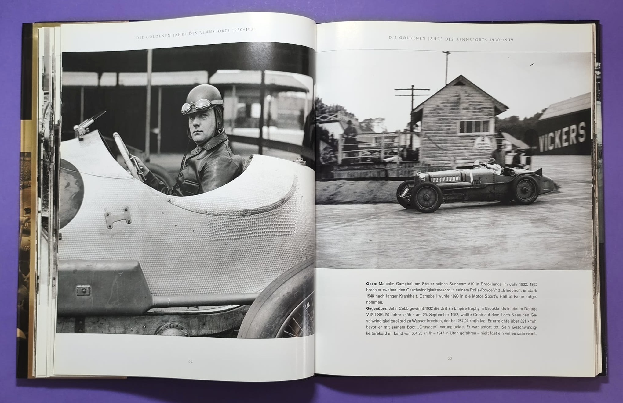 Buch, Das goldene Zeitalter des Rennsports 1920 bis 1965, die Autos, die Rennen, die Fahrer, Formel 1 Grand Prix, 24h LeMans, Ferrari, Mercedes,..