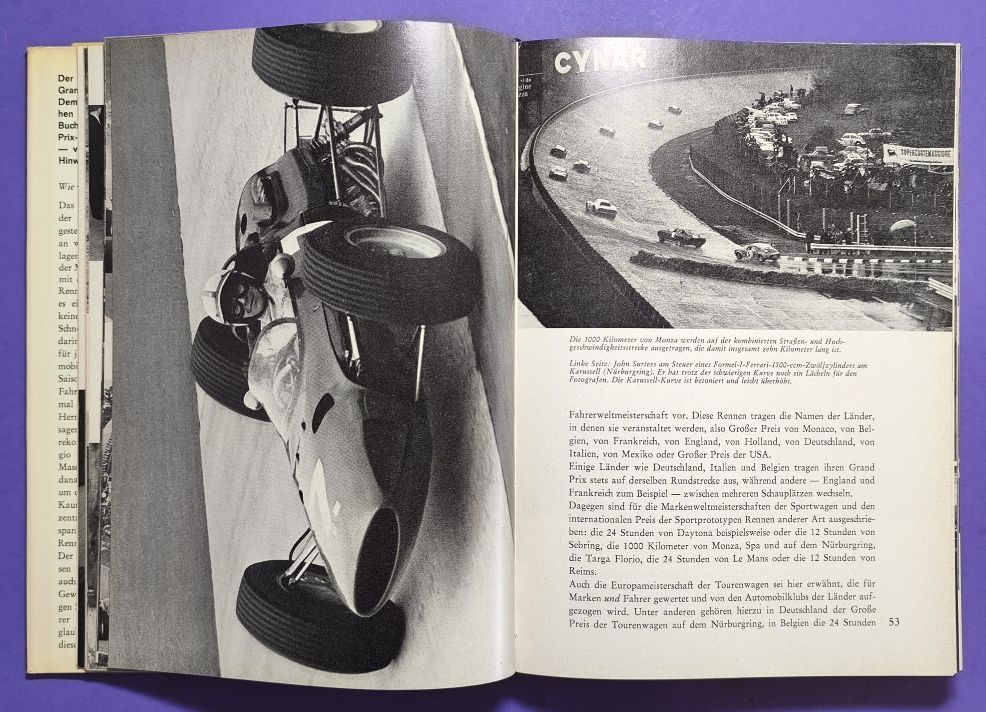 RARITÄT! seltenes altes Buch, Beruf Rennfahrer, Vom sportlichen Fahrer zum Meister im Cockpit.