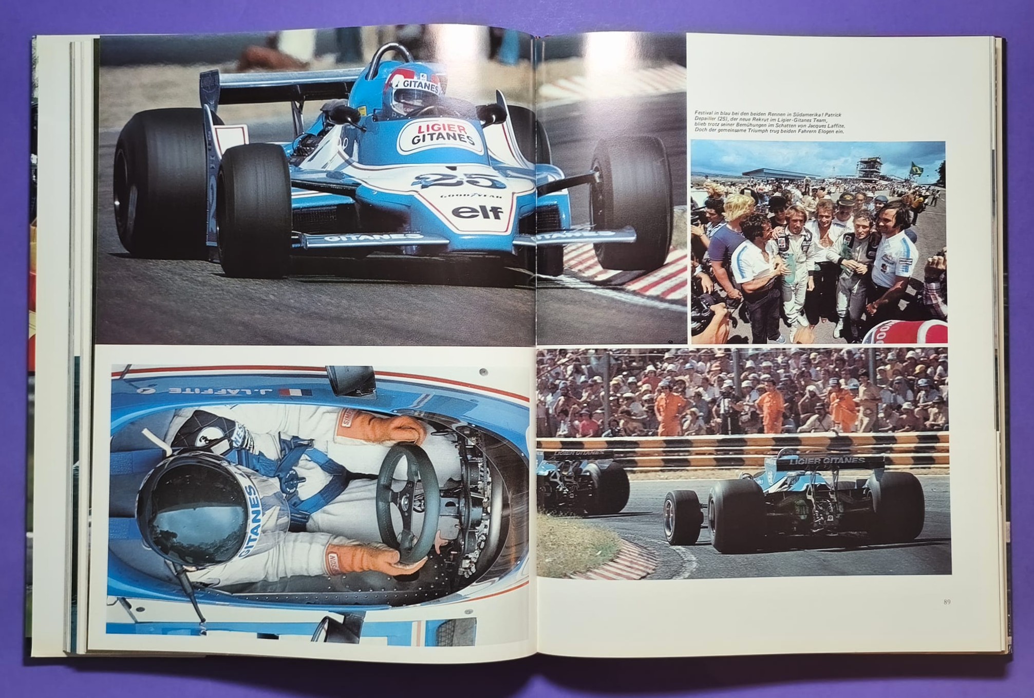 altes Buch, Auto Jahr 1979-1980, Nr. 27, BMW M1 Procar, Lancia Beta, Mazda, Mercedes, Rallye, Fiat Abarth 131, Renault R5, Porsche,.. Formel 1, 2, 3, LeMans, USA,.. Scheckter, Villeneuve, Lauda,.. Ferrari, Ligier, Lotus, Renault, Wolf,..