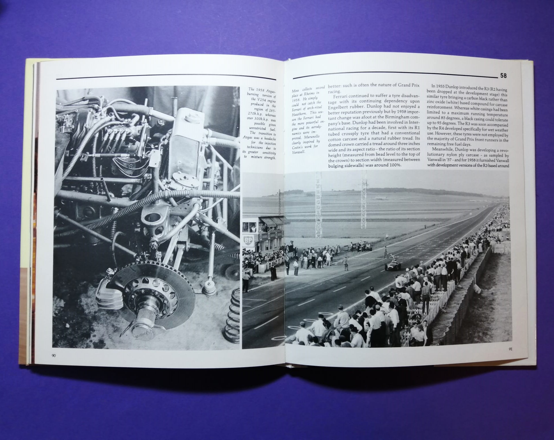 altes Buch, Vanwall 2.5 Litre F1, Formel 1 Grand Prix Konstrukteur Weltmeister 1958, Monaco, Spa-Francorchamps,.. Englisch