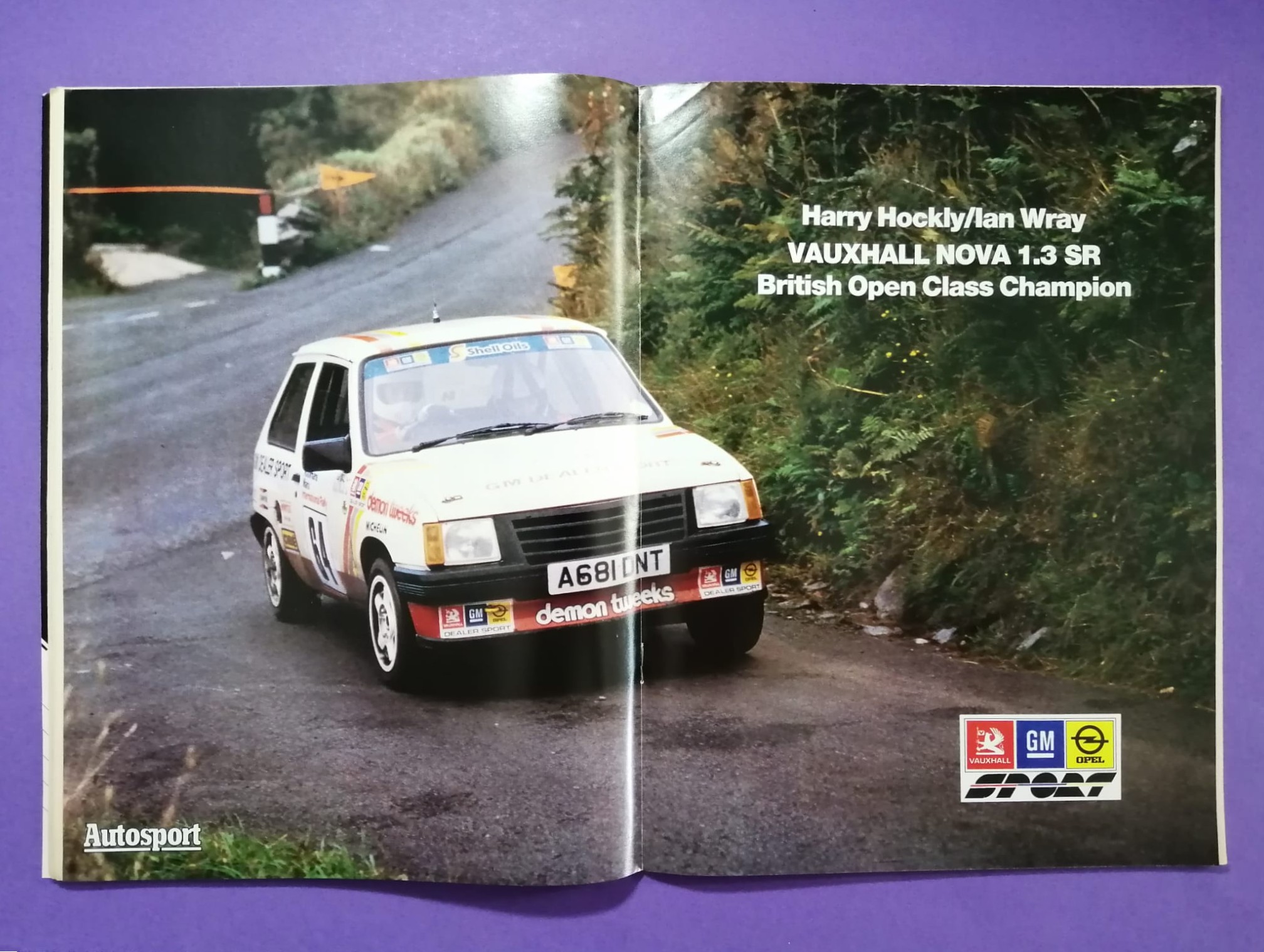 alte Zeitschrift Magazin Heft Autosport, 4. Oktober 1984, Stefan Bellof, Porsche 956, Sportwagen WM Fuji, Audi Quattro Rallye Cumbria,.. Englisch!