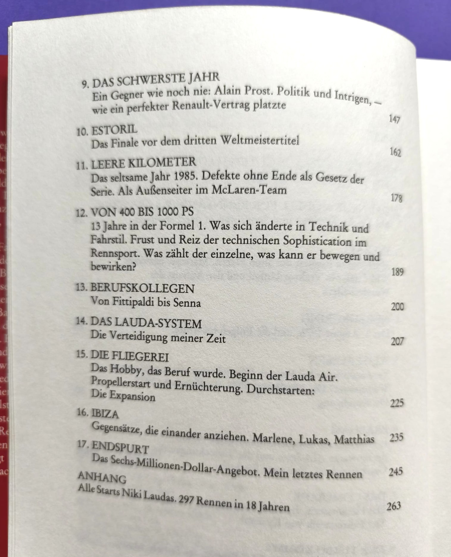 altes Buch, Niki Lauda Meine Story, Formel 1 Grand Prix Weltmeister