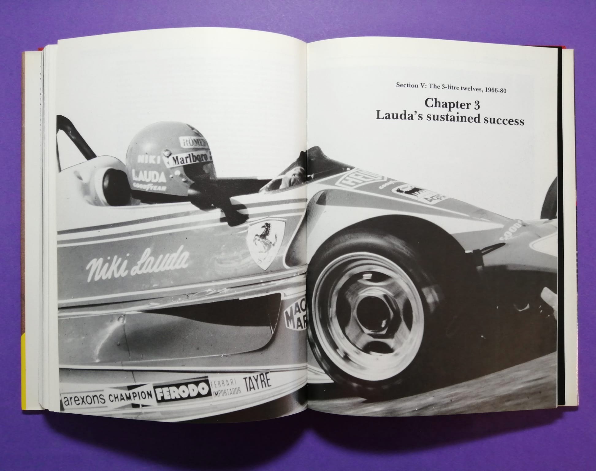 altes Buch, Ferrari, The Grand Prix Cars, 1948-1988, Formel 1, 352 Seiten, Englisch!