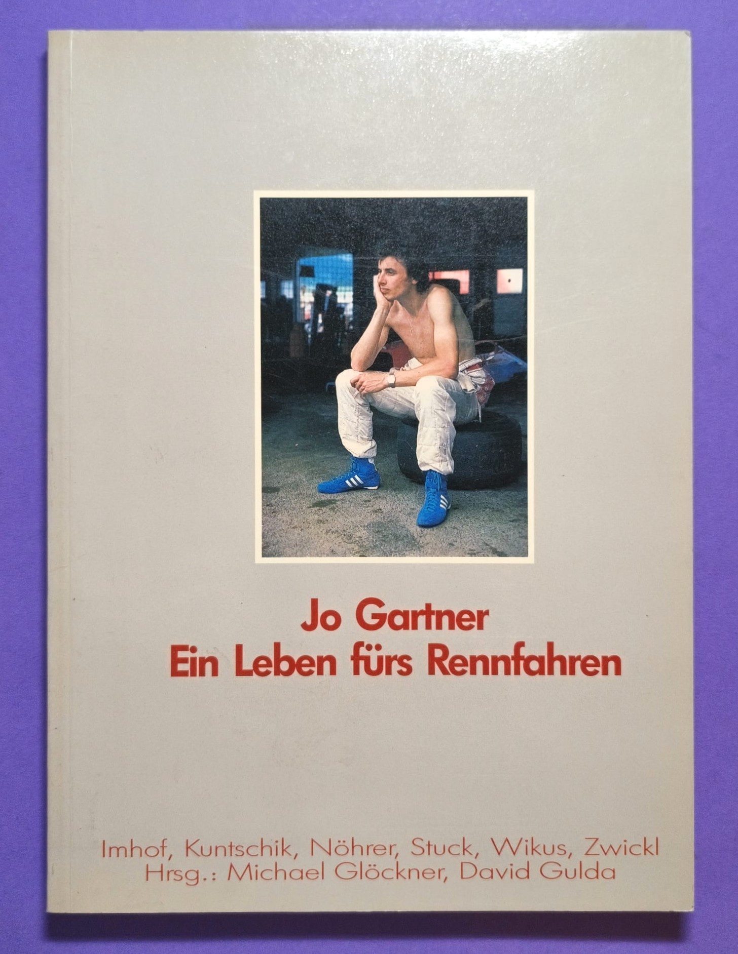 RARITÄT! altes seltenes Buch, Jo Gartner - Ein Leben fürs Rennfahren, Formel 1 Osella, Formel 2, 24h LeMans, USA, BMW M1, Porsche,..