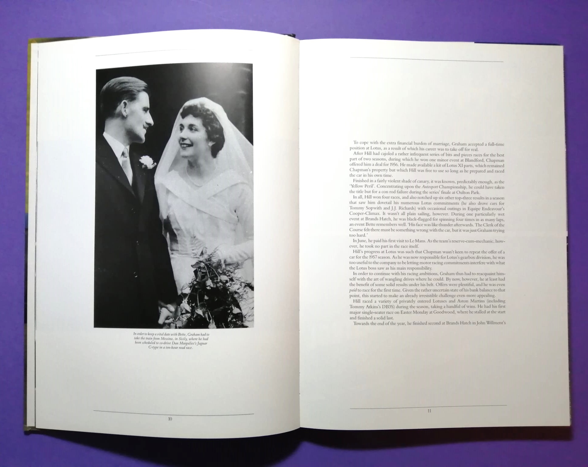 altes Buch, Graham Hill, Formel 1 Grand Prix Weltmeister, BRM, Lotus,.. Englisch!