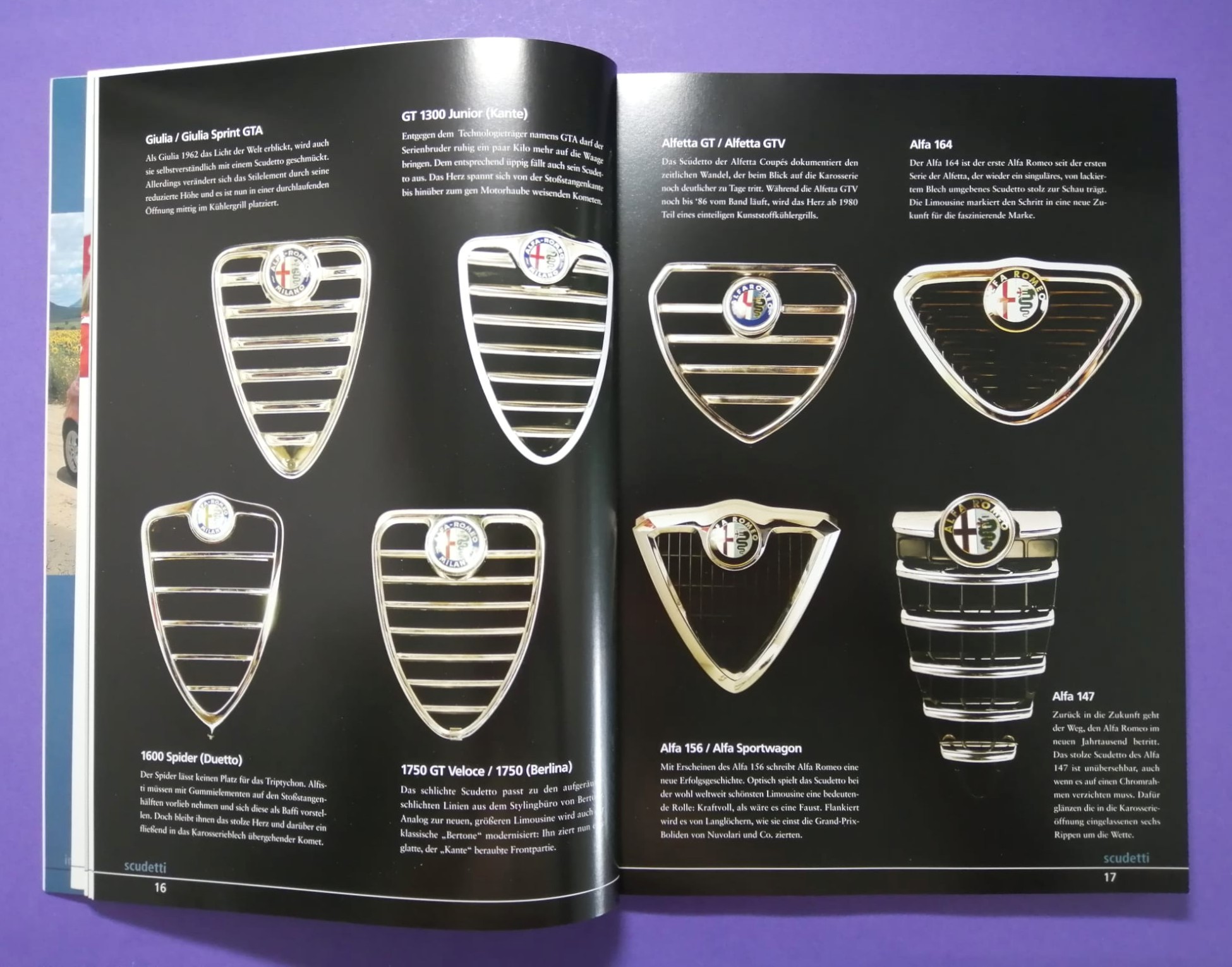 altes Alfa-Romeo Jahrbuch Magazin, Nr.3, Jahr 2002, Alfa 147 GTA & Cup, 156 GTA, Brera, 24h LeMans, Tourenwagen WM, Oldtimer...