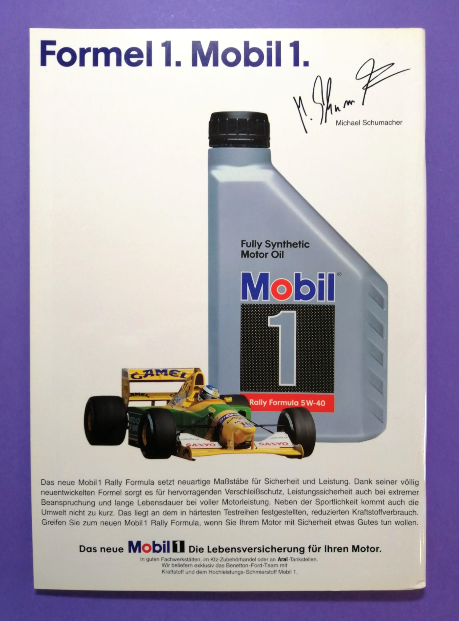 Offizielles Rennprogramm, Formel 1 Grand Prix Deutschland Hockenheimring 1992, Senna, Schumacher..