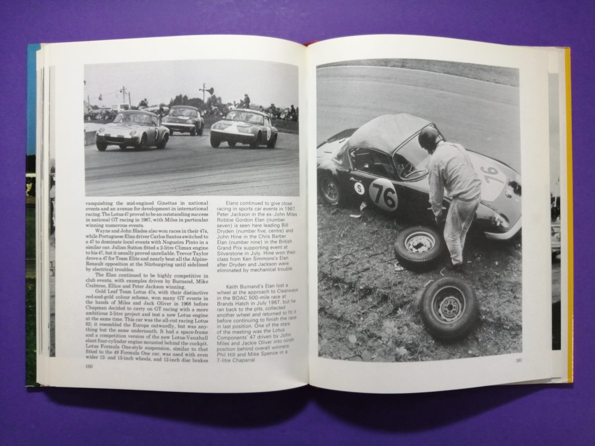 altes Buch, LOTUS, Sports, GT and Touring Cars, 24h LeMans, Tourenwagen,.. Englisch!