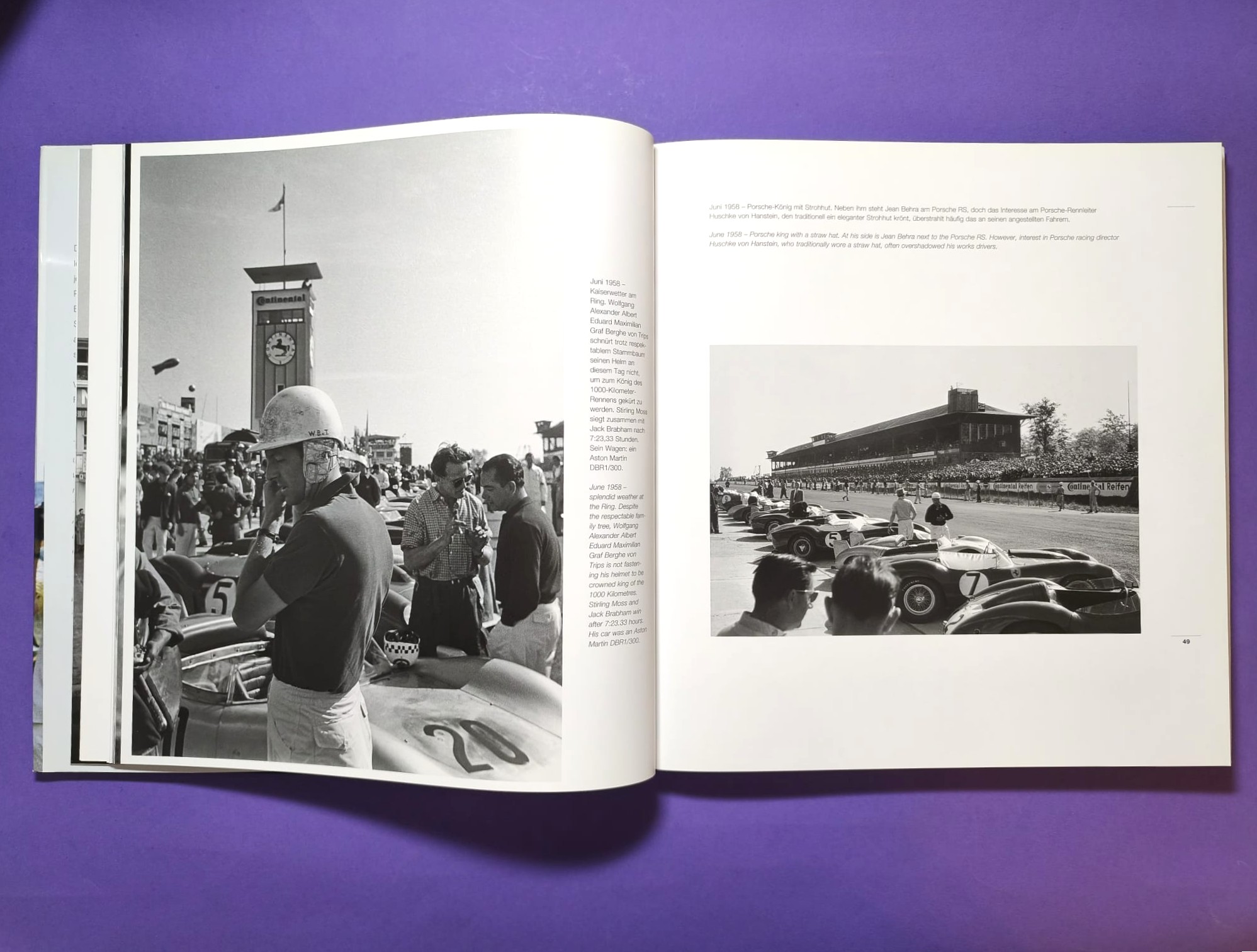 Seltenes Buch, Stars & Sportscars, Gentlemen Racer, Jetset, Rennsport Adel, Formel 1, 24h LeMans 50er bis 70er Jahre.., Cevert, Lauda, Rindt,..
