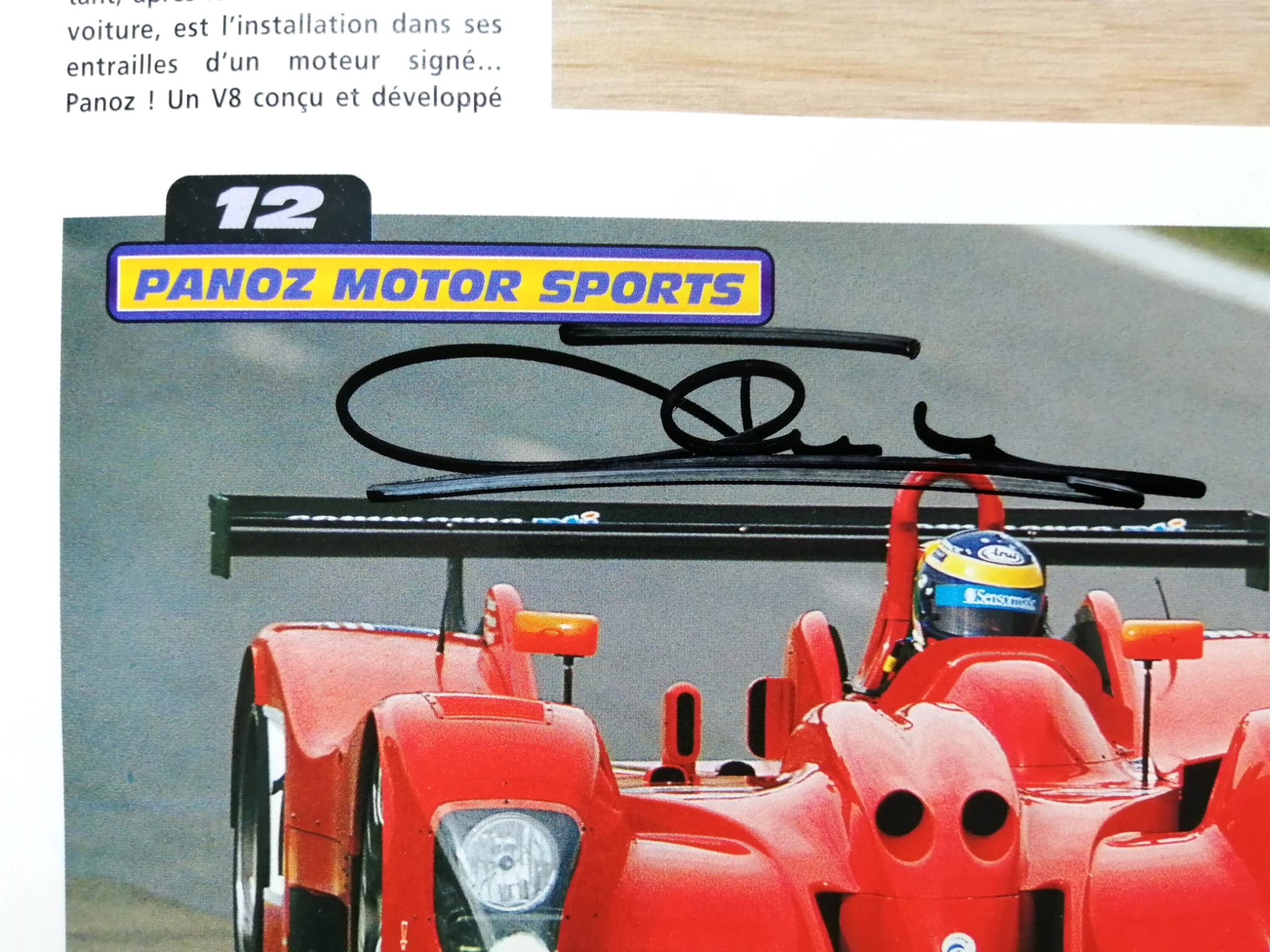 8 Original Autogramme in Offiziellen 24 LeMans Rennprogramm 2001, Audi, Bentley, Porsche,..