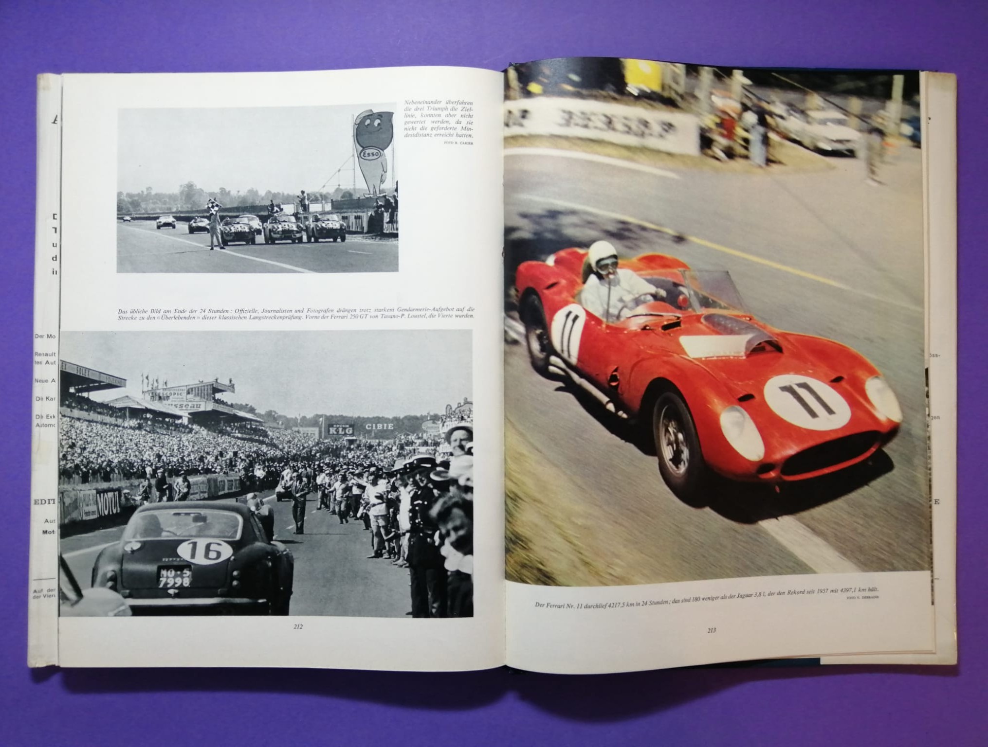 RARITÄT! sehr altes Buch, Auto Jahr 1960-1961 Nr.8, Alfa, Fiat 600, Ferrari Tipo 850,.. Formel 1, LeMans,.. Jack Brabham, John Surtess,..