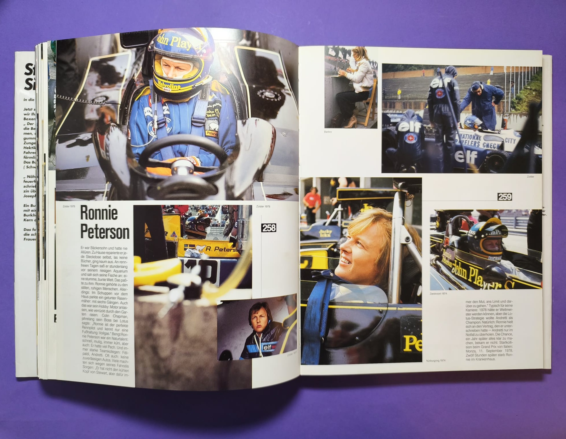 altes dickes großes TOP Buch 180 Rennfahrer, Formel 1, 3, Indy, Nascar, Lauda, Berger, Gartner, Senna,.. 381 Seiten