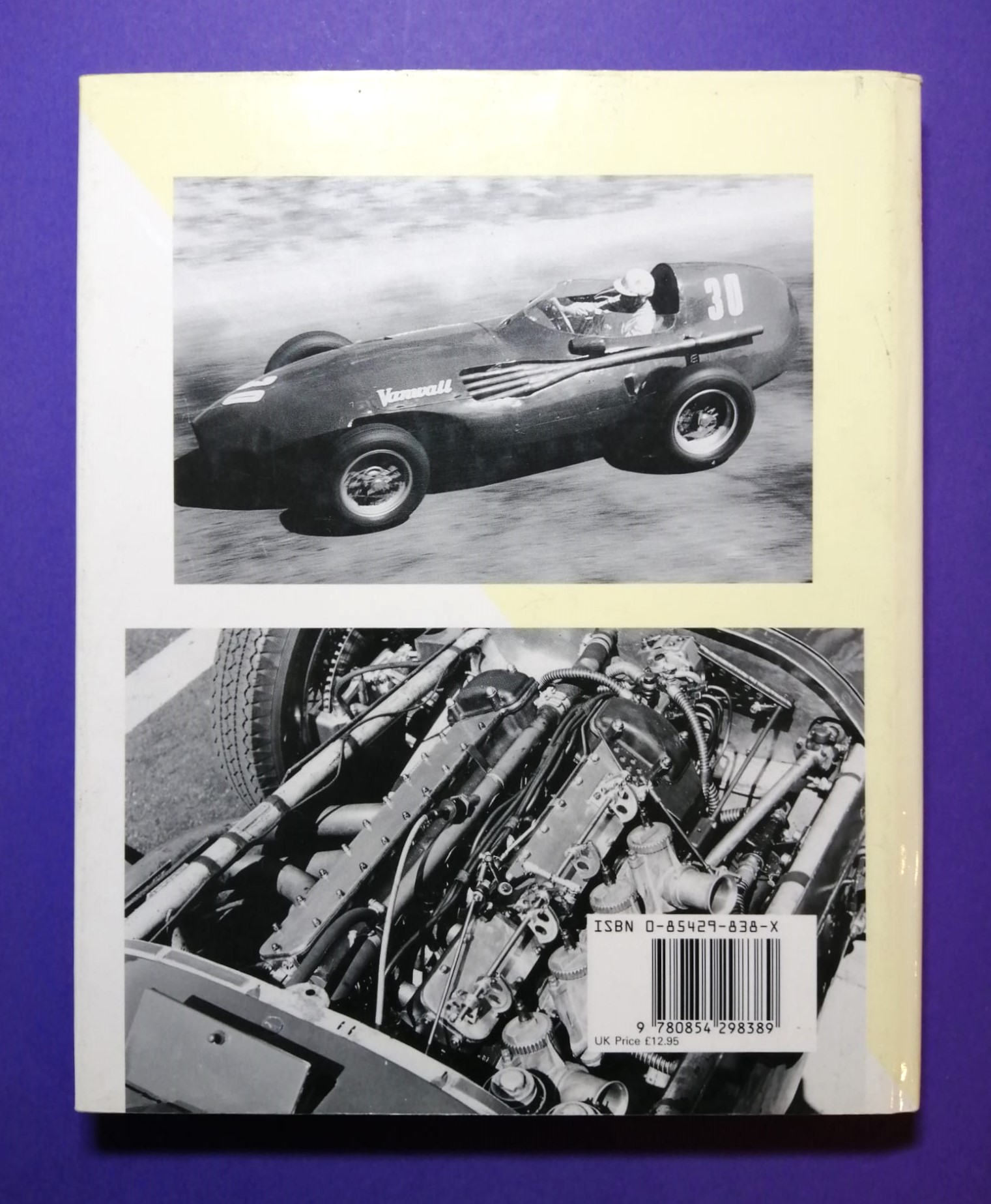 altes Buch, Vanwall 2.5 Litre F1, Formel 1 Grand Prix Konstrukteur Weltmeister 1958, Monaco, Spa-Francorchamps,.. Englisch