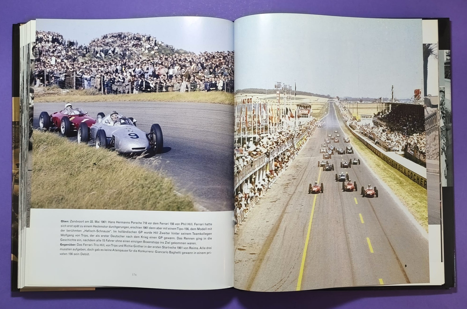 Buch, Das goldene Zeitalter des Rennsports 1920 bis 1965, die Autos, die Rennen, die Fahrer, Formel 1 Grand Prix, 24h LeMans, Ferrari, Mercedes,..